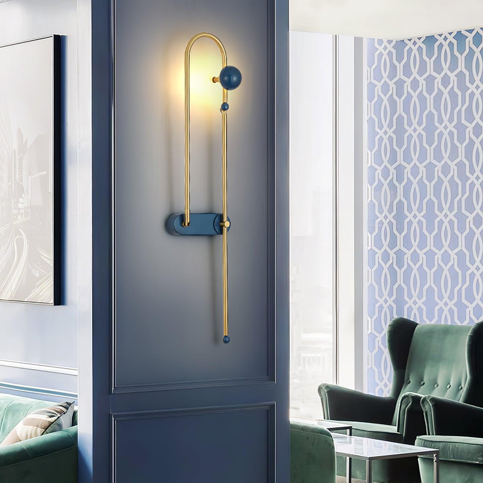 Curve Electrical Circuit Wall Lamp-Neutral Decor