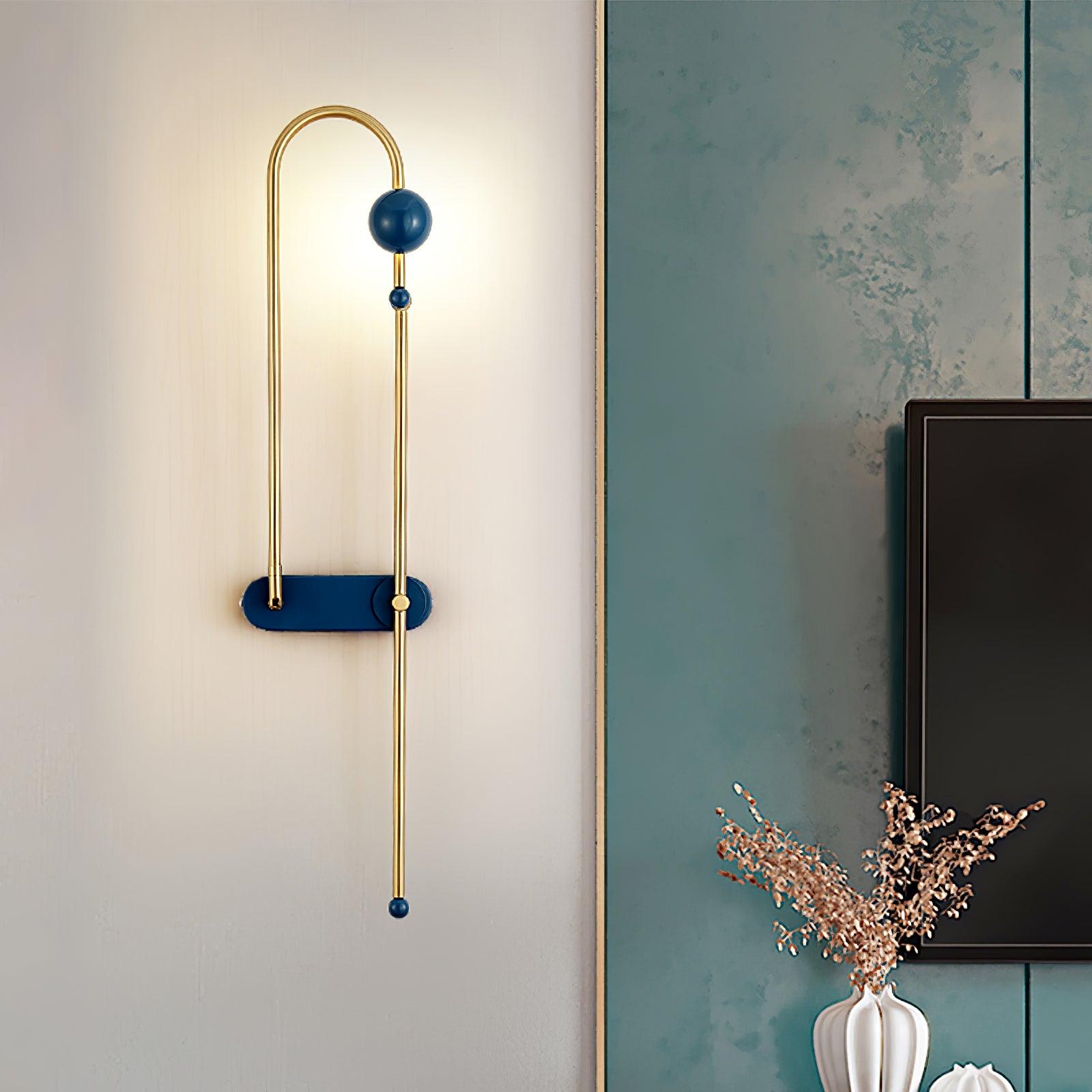 Curve Electrical Circuit Wall Lamp-Neutral Decor