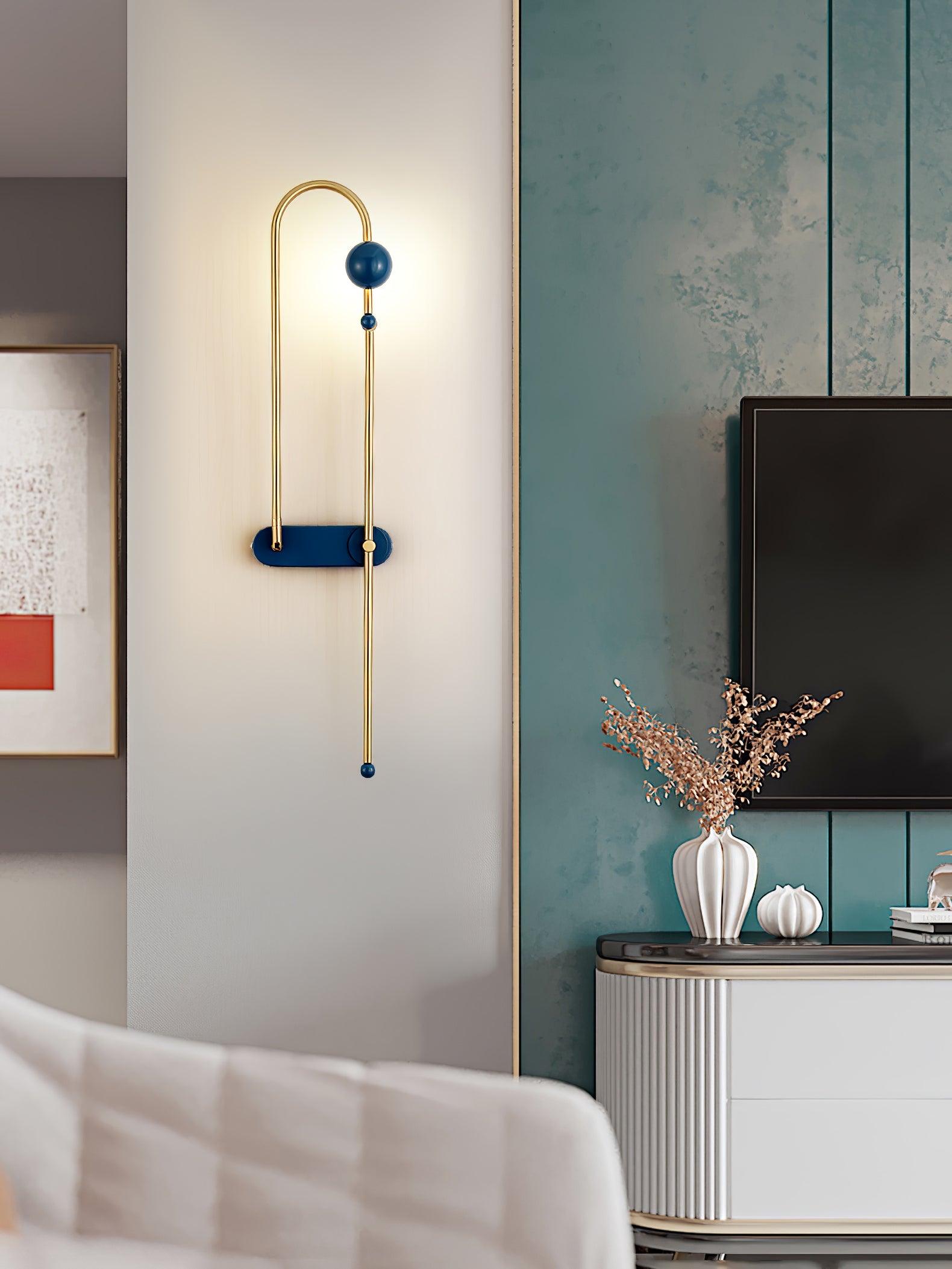 Curve Electrical Circuit Wall Lamp-Neutral Decor