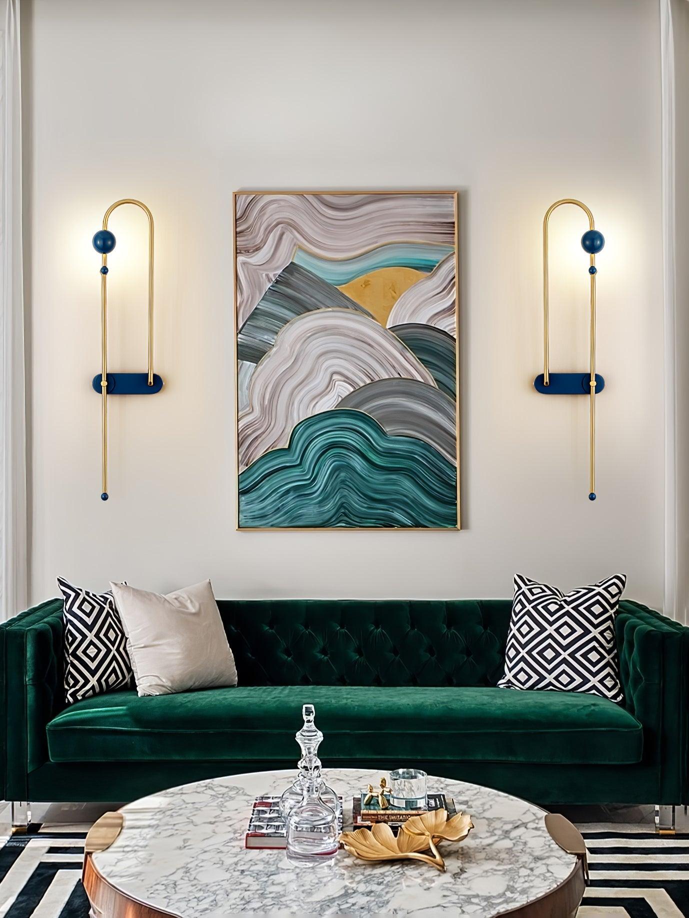 Curve Electrical Circuit Wall Lamp-Neutral Decor