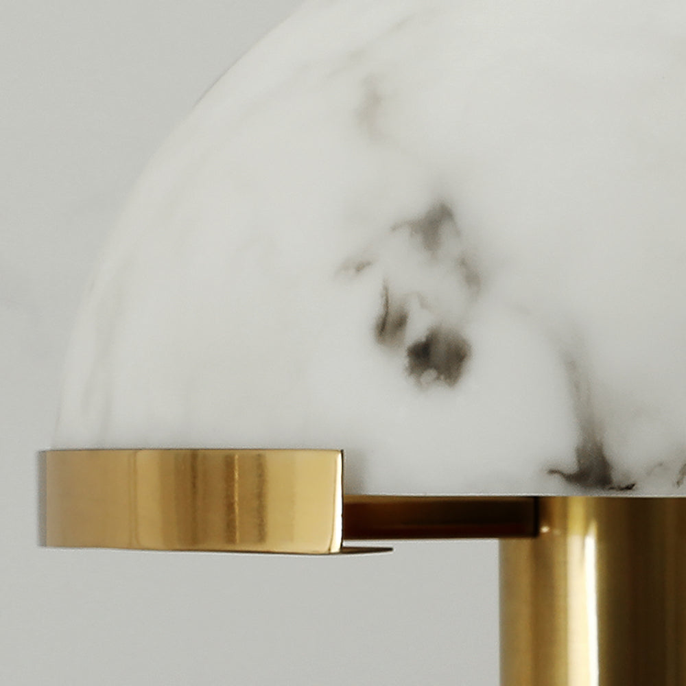 Keir Alabaster Table Lamp-Neutral Decor
