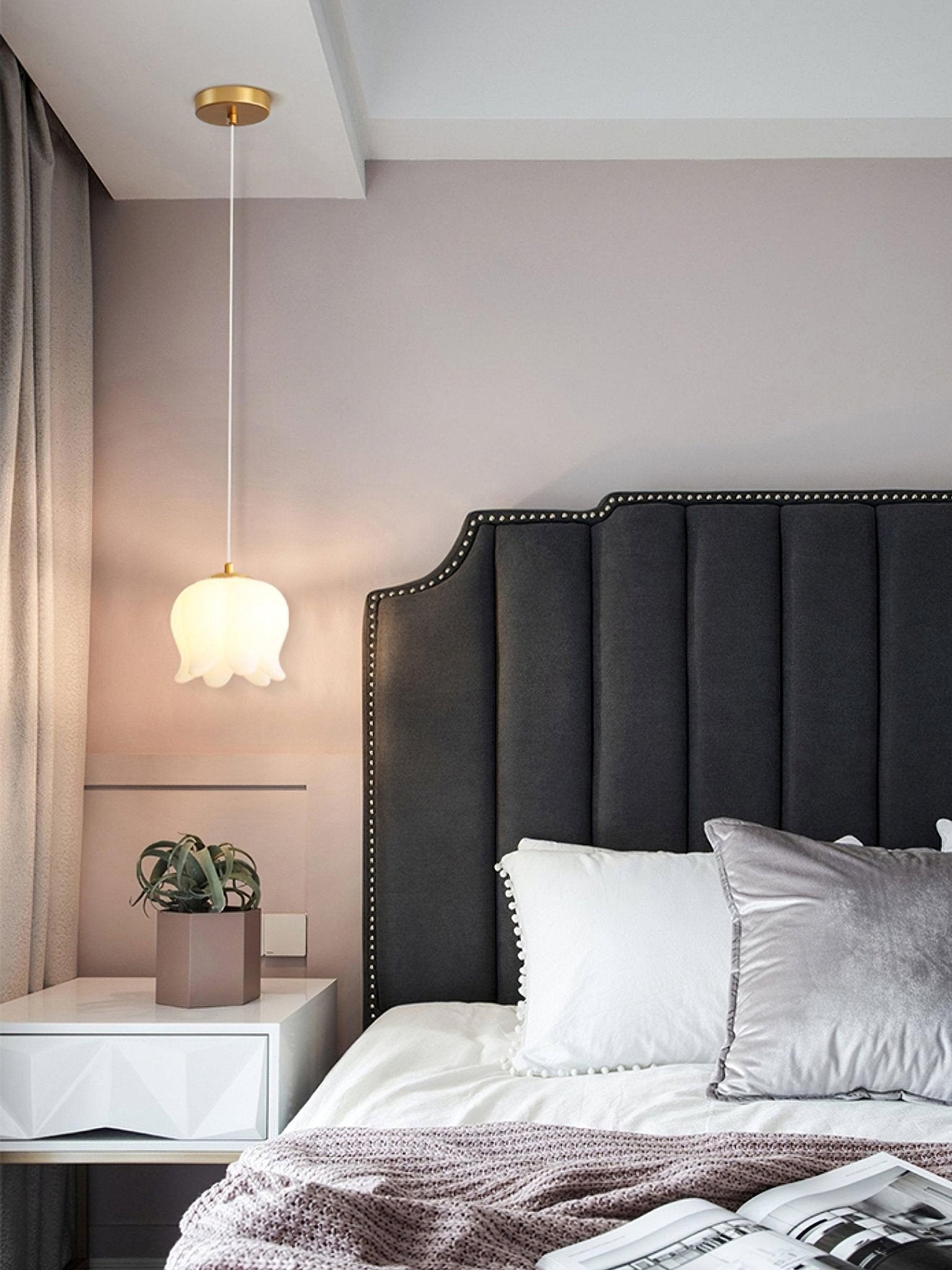 Tucker Modern Pendant Light-Neutral Decor