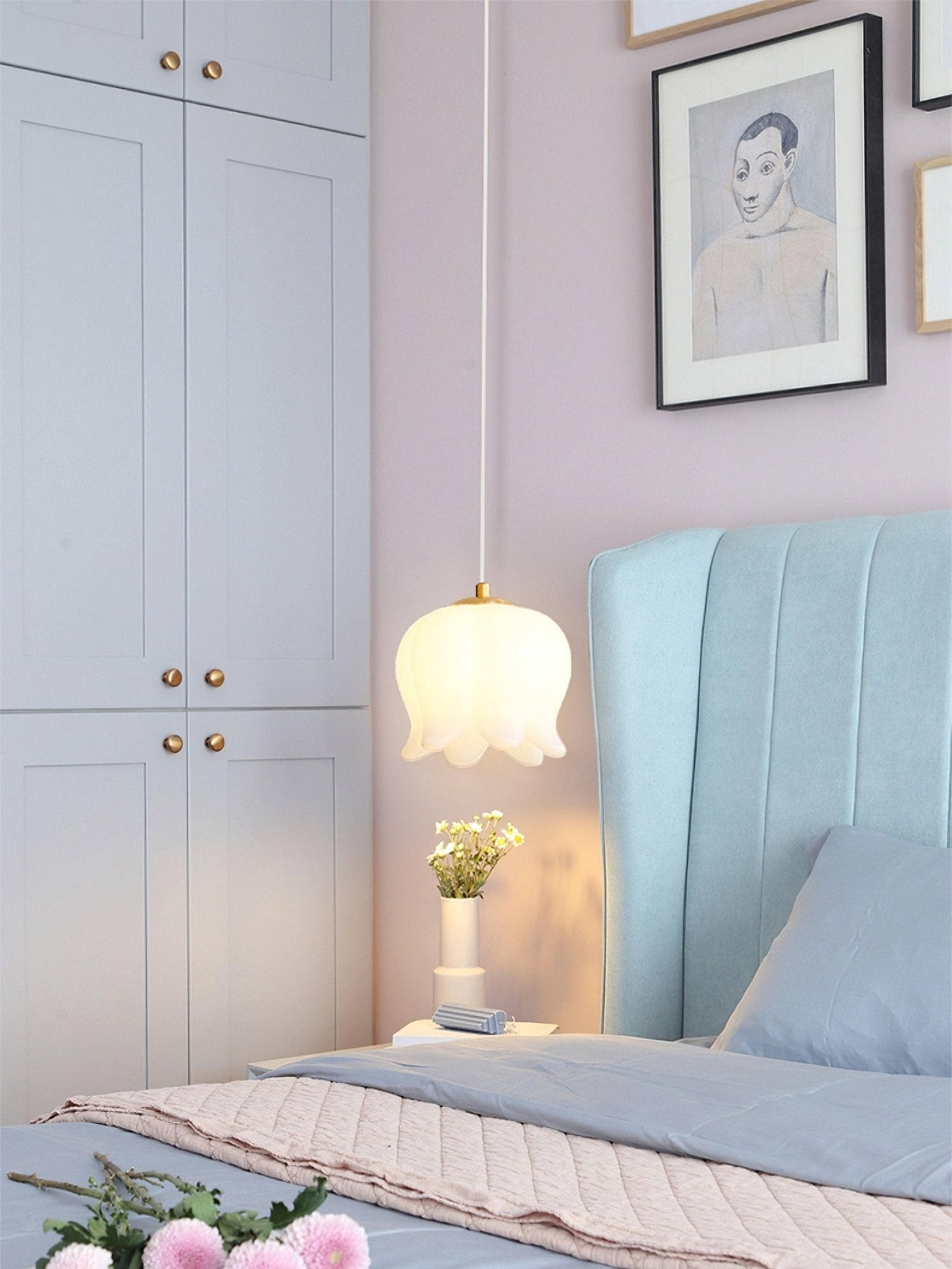 Tucker Modern Pendant Light-Neutral Decor