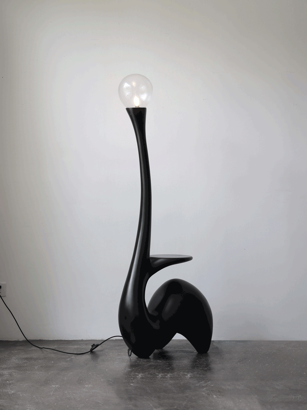Lurk Sculptural Floor Lamp-Neutral Decor