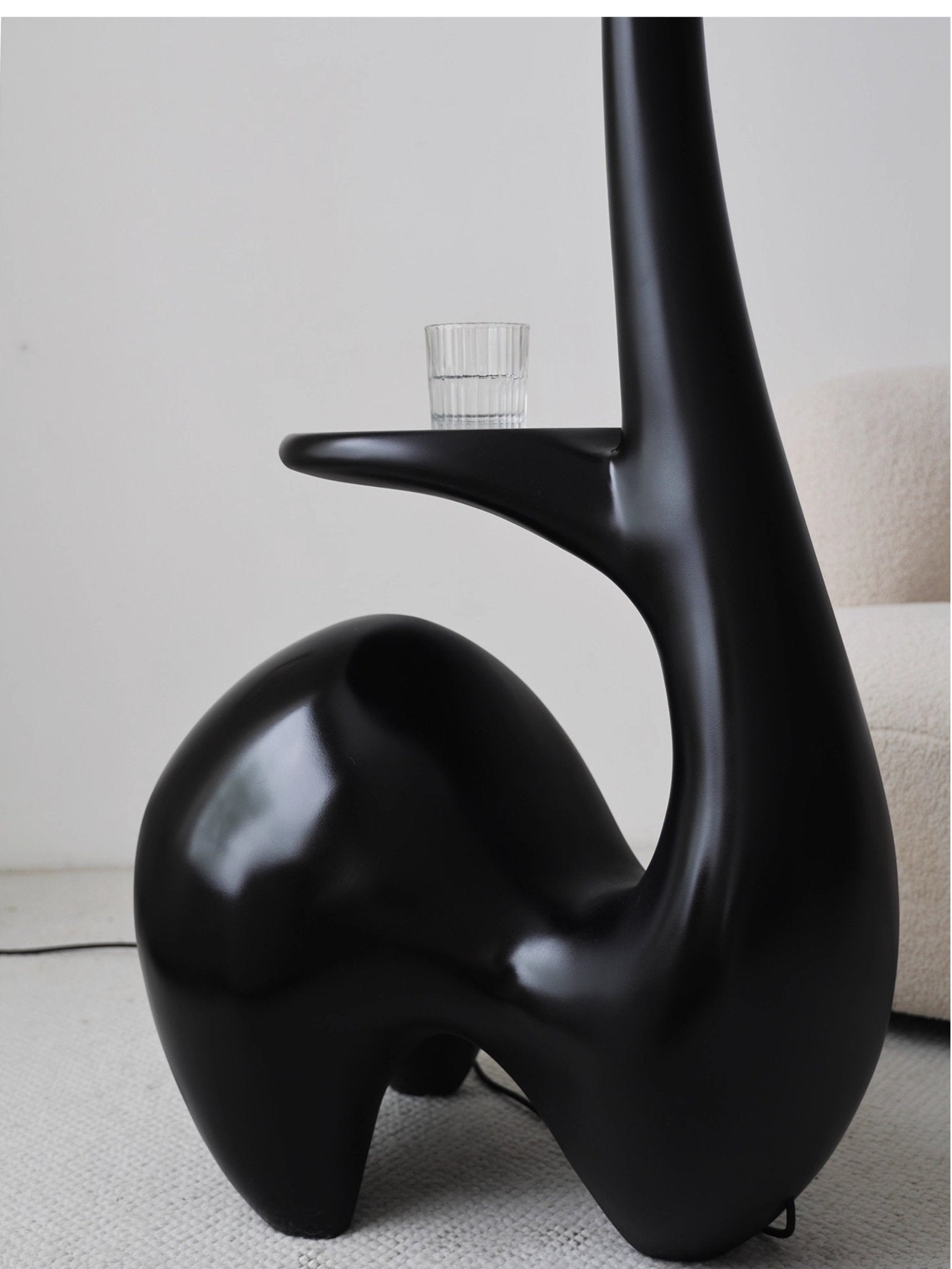 Lurk Sculptural Floor Lamp-Neutral Decor