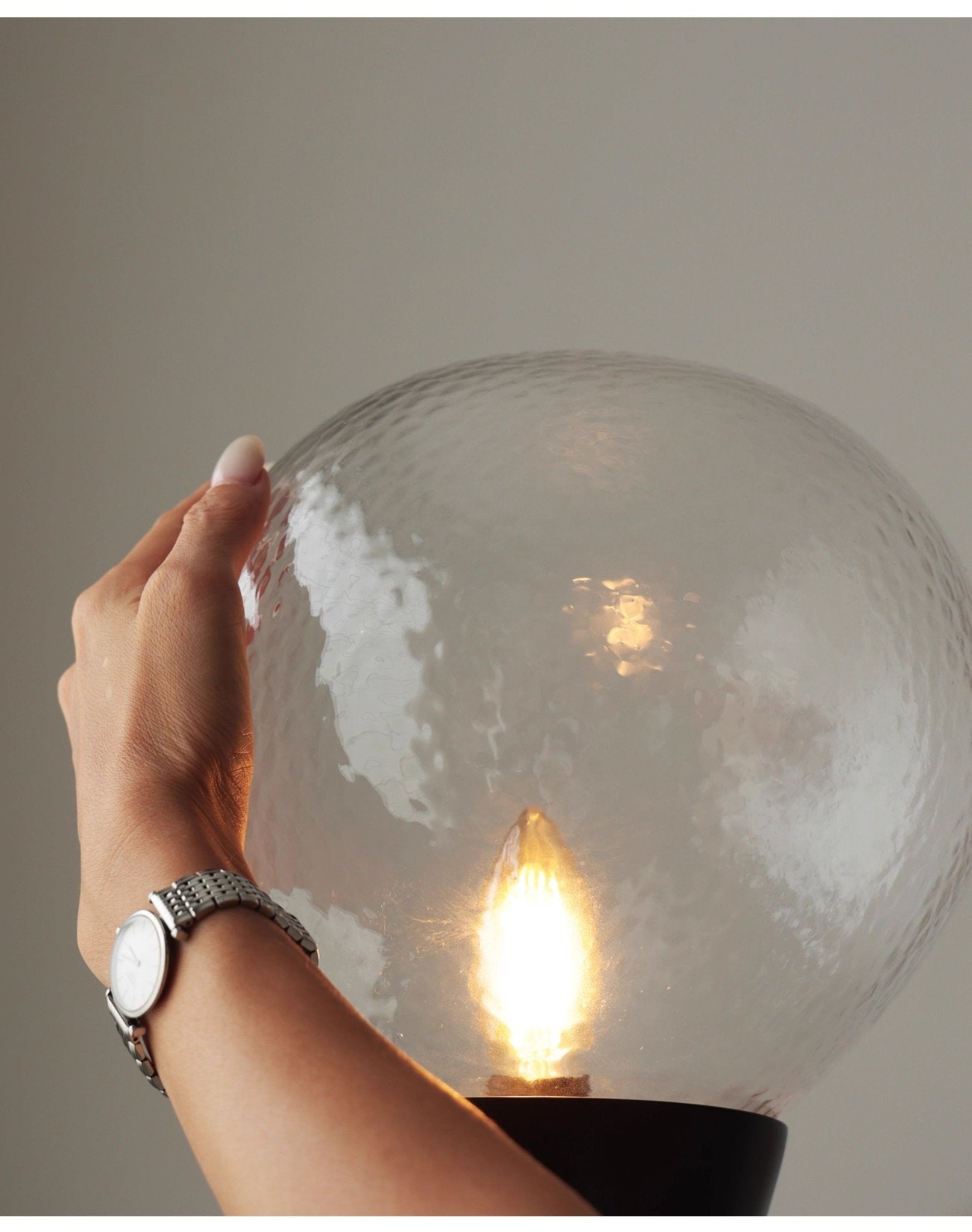 Lurk Sculptural Floor Lamp-Neutral Decor