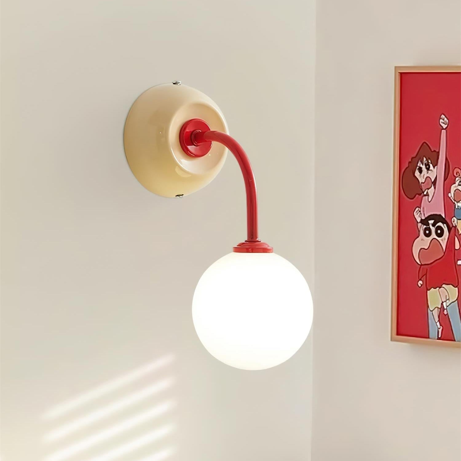 Ciro Color Pop Wall Lamp-Neutral Decor