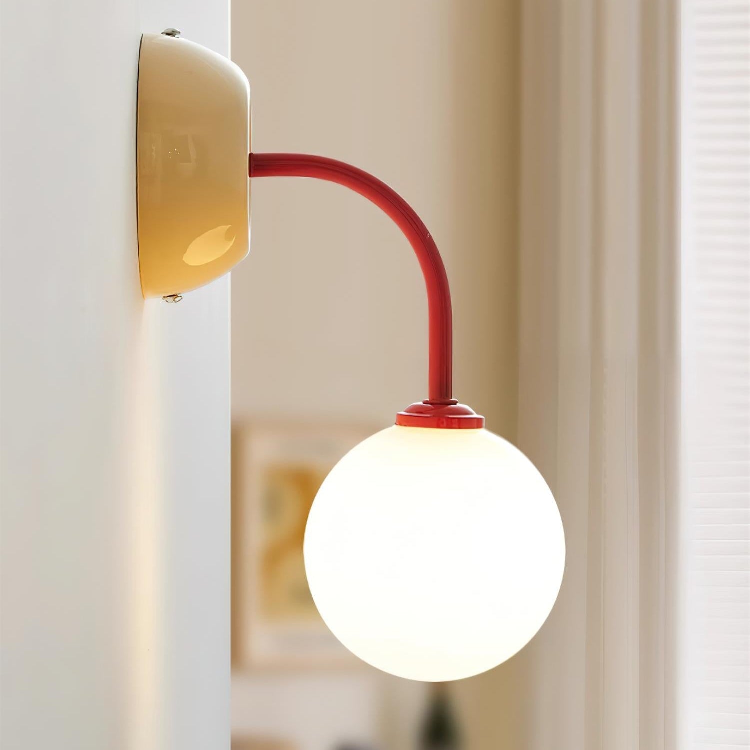 Ciro Color Pop Wall Lamp-Neutral Decor