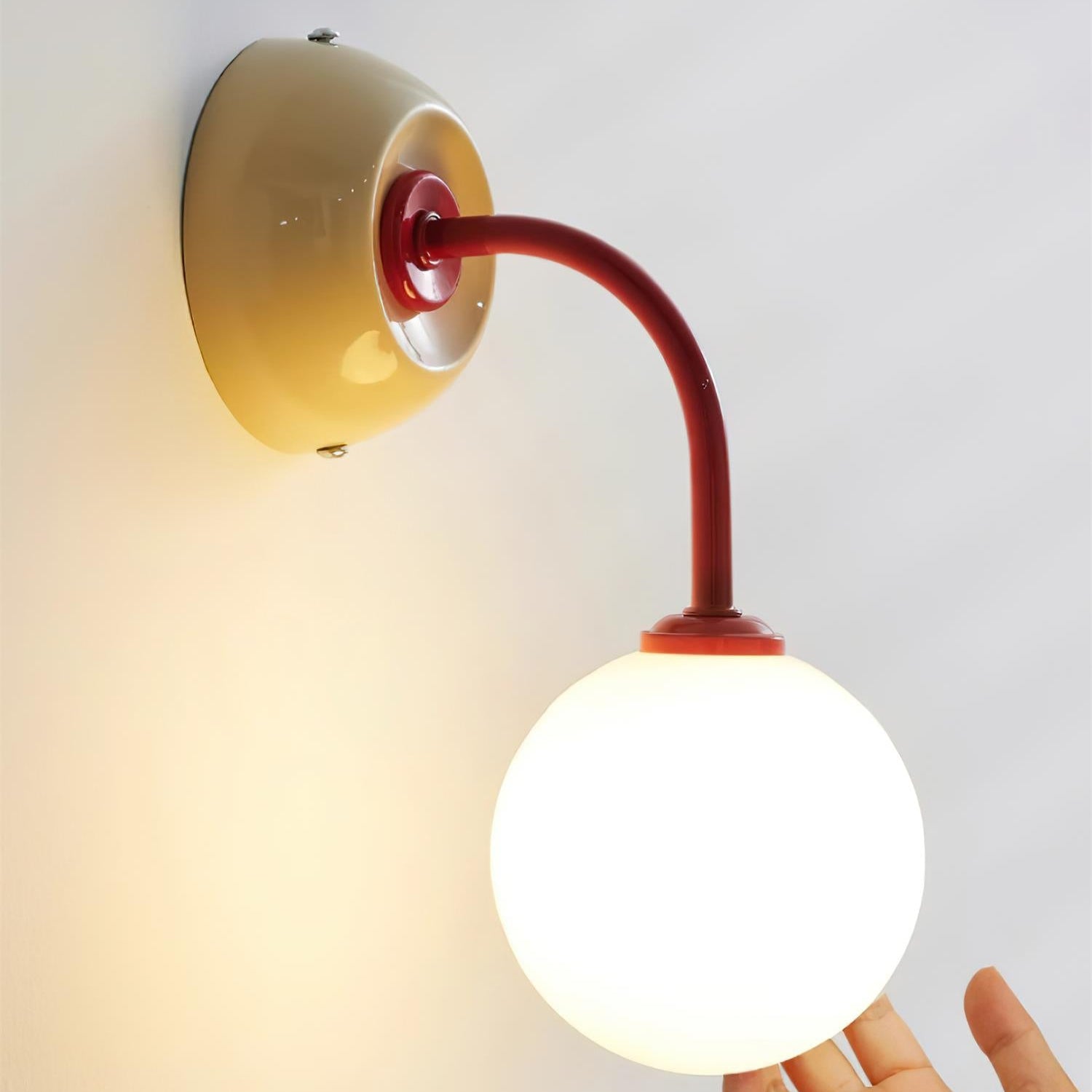 Ciro Color Pop Wall Lamp-Neutral Decor