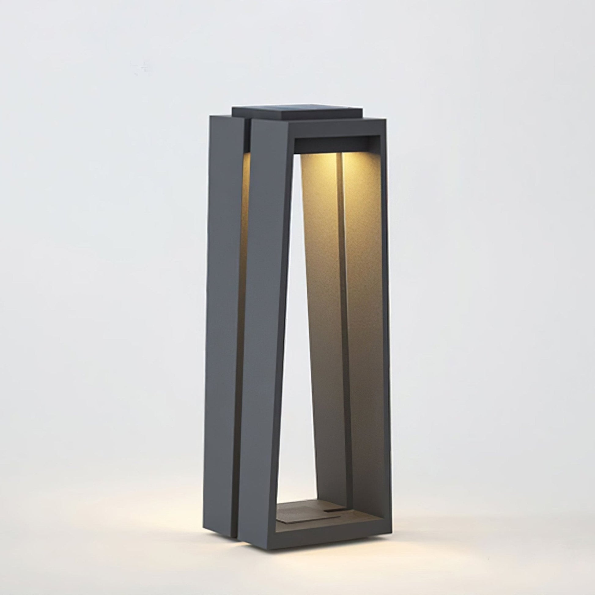 Kovara Solar Outdoor Bollard Light-Neutral Decor