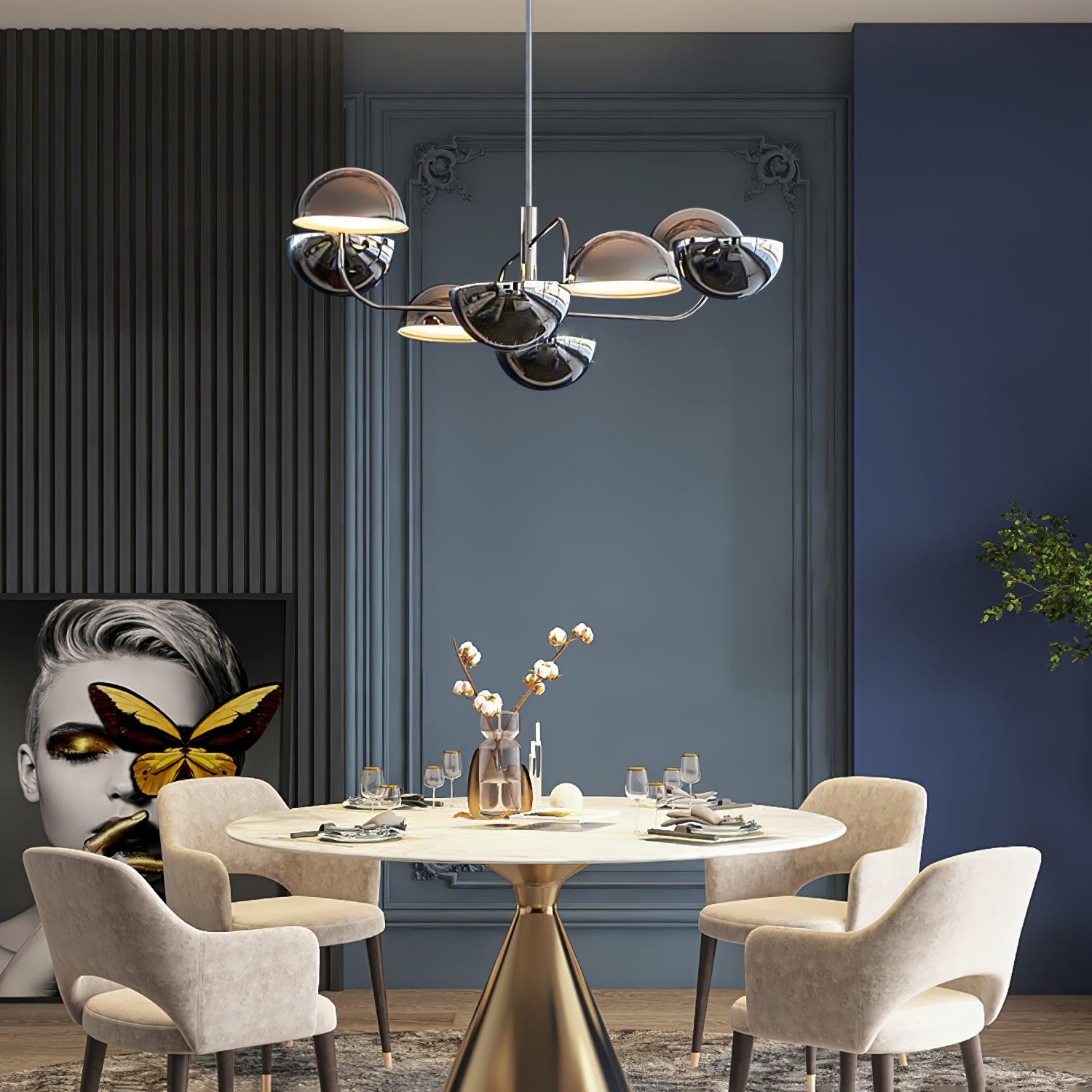 Declan Modern Chandelier-Neutral Decor