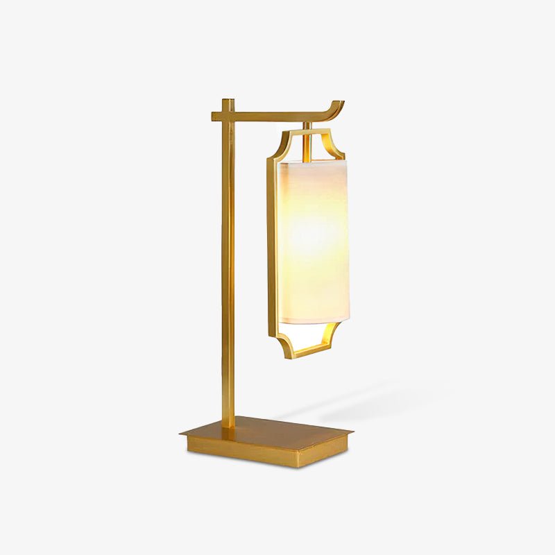 Aureon Classic Fabric Table Lamp-Neutral Decor