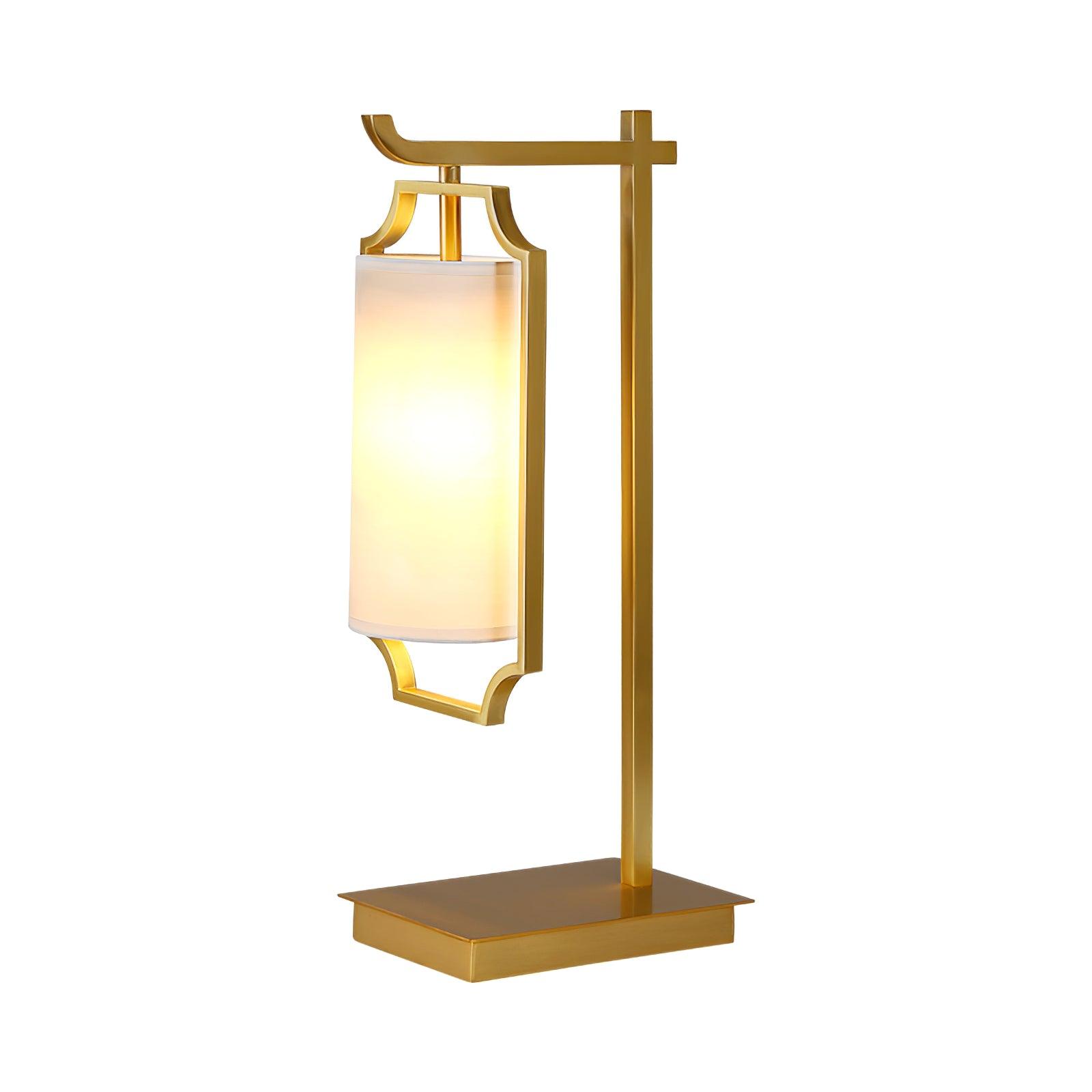 Aureon Classic Fabric Table Lamp-Neutral Decor