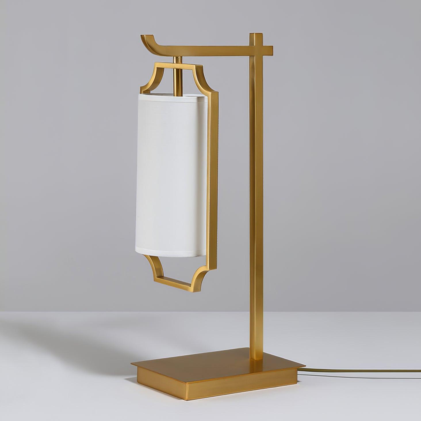 Aureon Classic Fabric Table Lamp-Neutral Decor