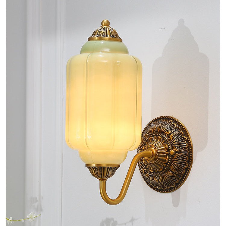 Elliot Glass Wall Lamp-Neutral Decor