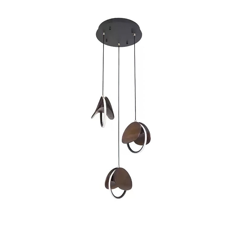 Avvelen Geometric Wood Pendant Light-Neutral Decor