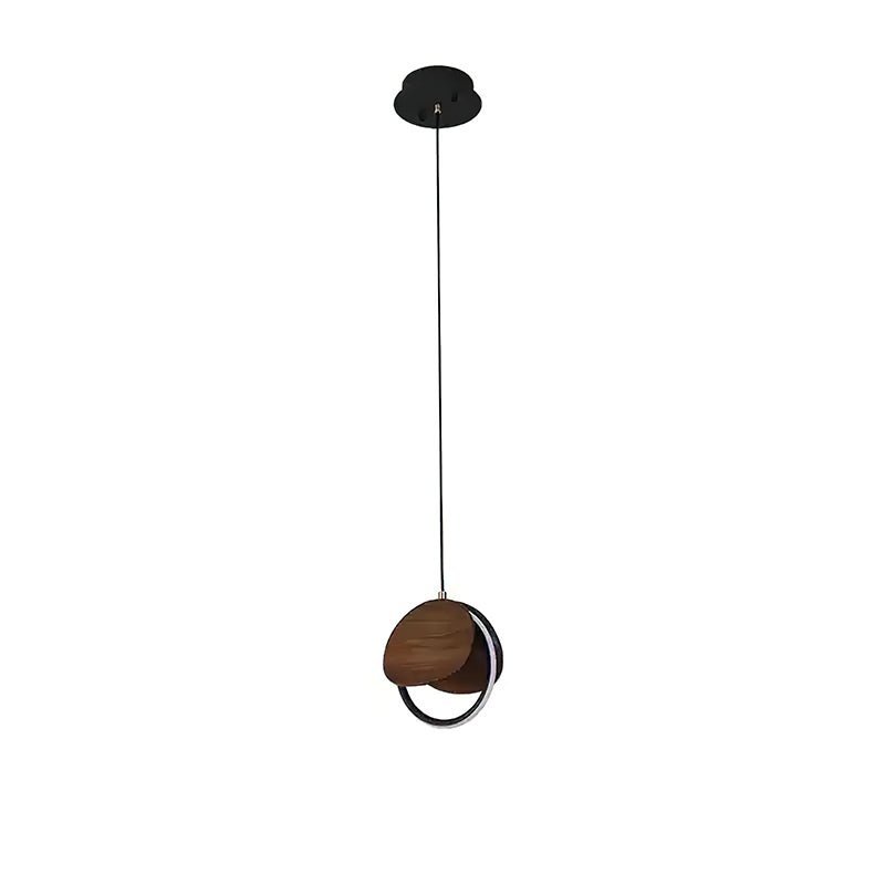 Avvelen Geometric Wood Pendant Light-Neutral Decor