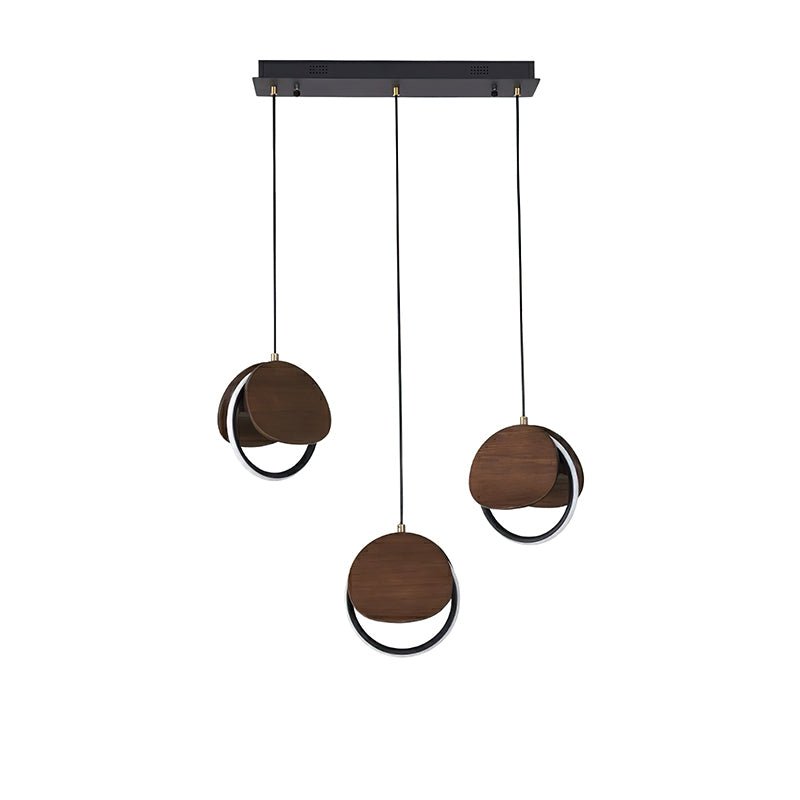 Avvelen Geometric Wood Pendant Light-Neutral Decor