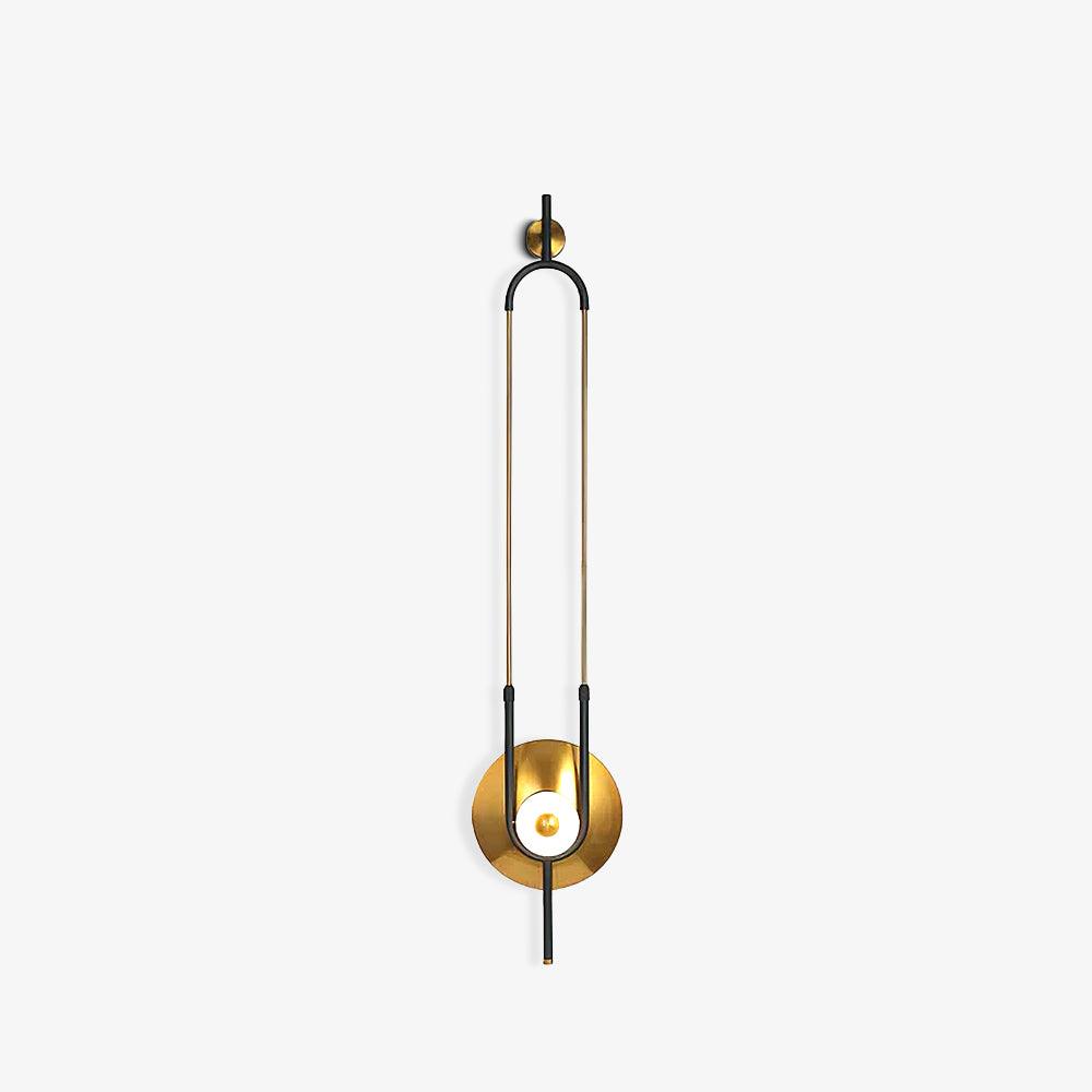 Ivory Modern Minimalist Ring Marble Wall Light-Neutral Decor