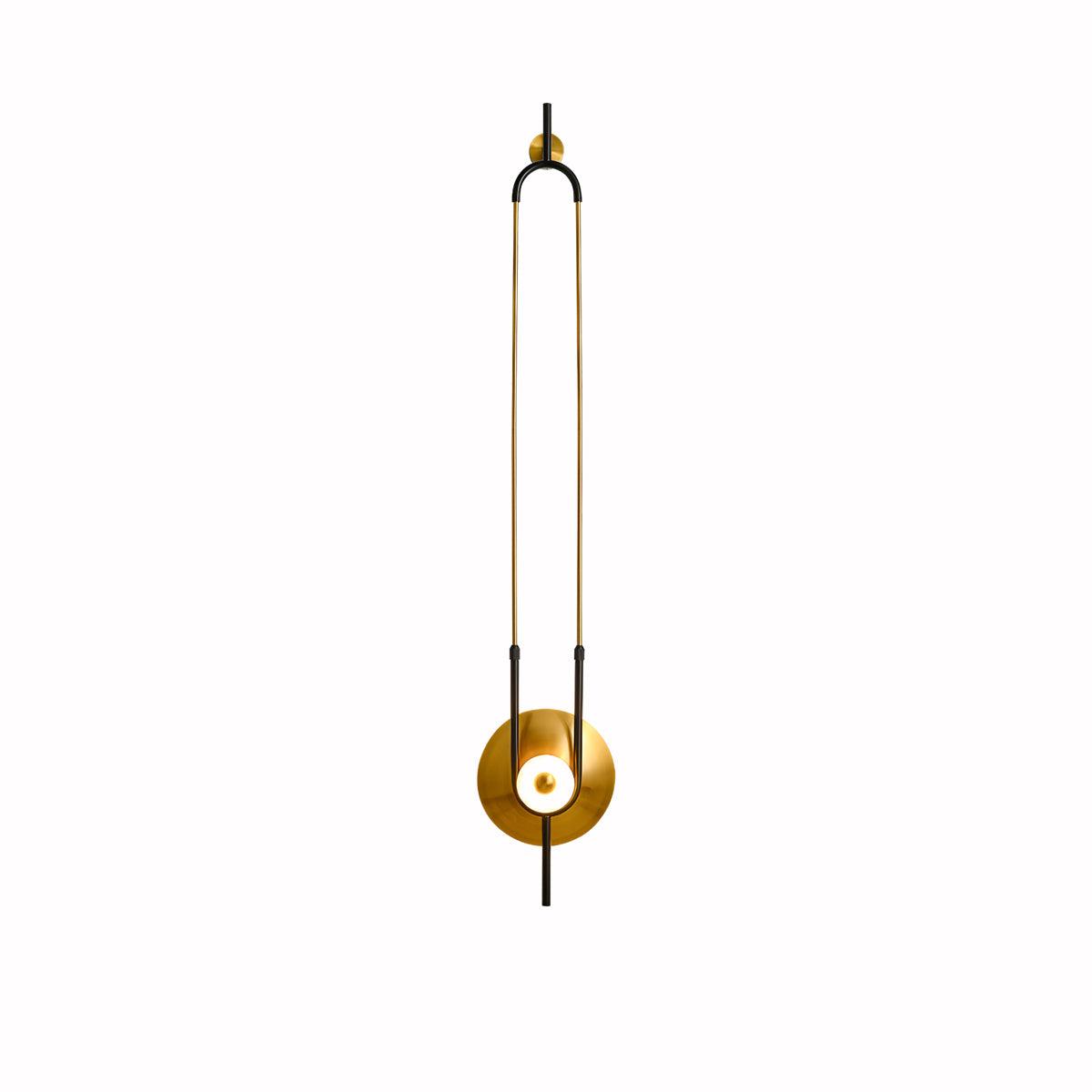 Ivory Modern Minimalist Ring Marble Wall Light-Neutral Decor
