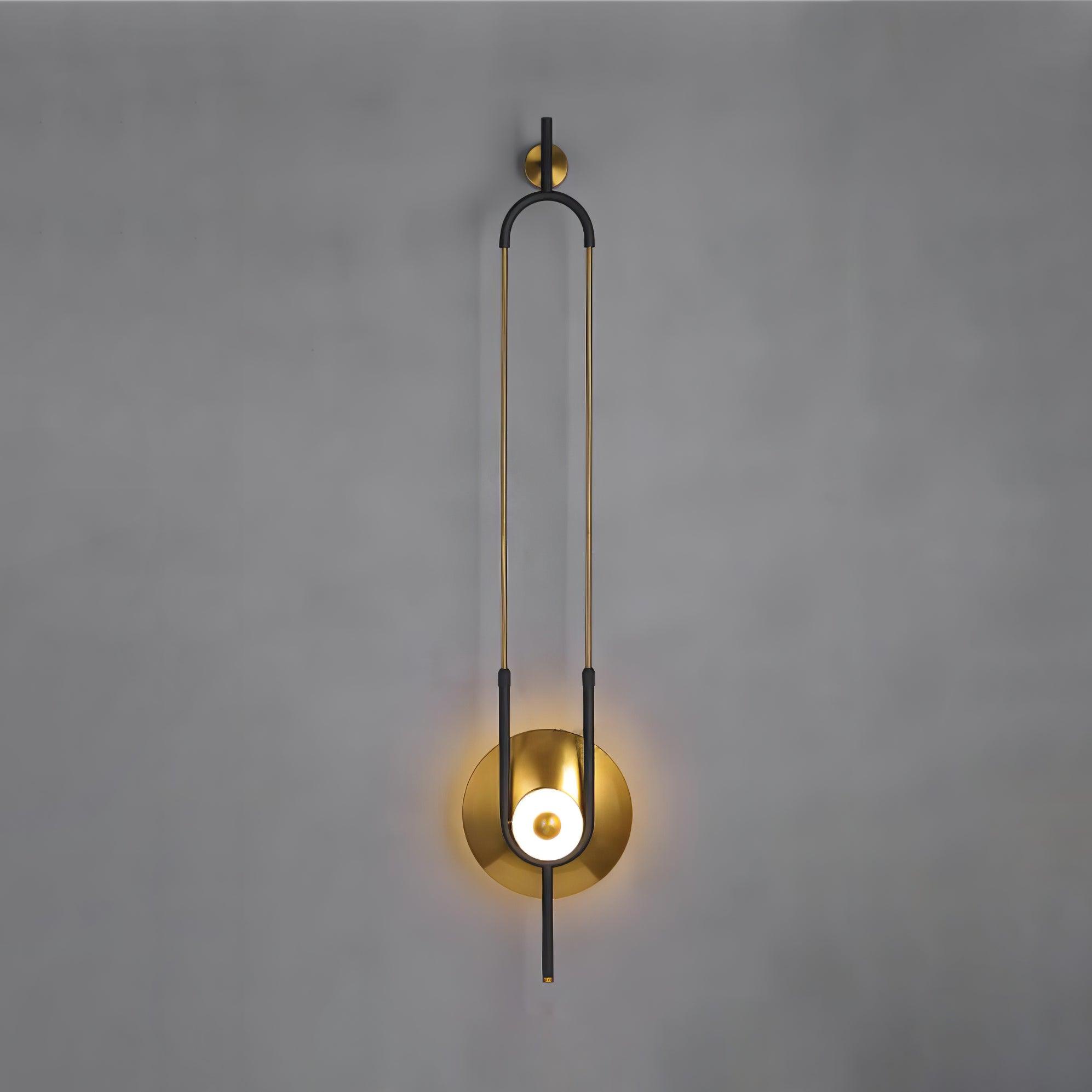 Ivory Modern Minimalist Ring Marble Wall Light-Neutral Decor