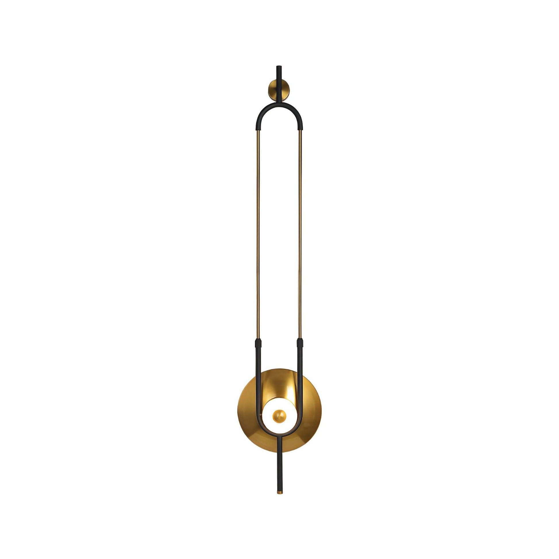 Ivory Modern Minimalist Ring Marble Wall Light-Neutral Decor