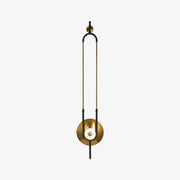 Ivory Modern Minimalist Ring Marble Wall Light-Neutral Decor