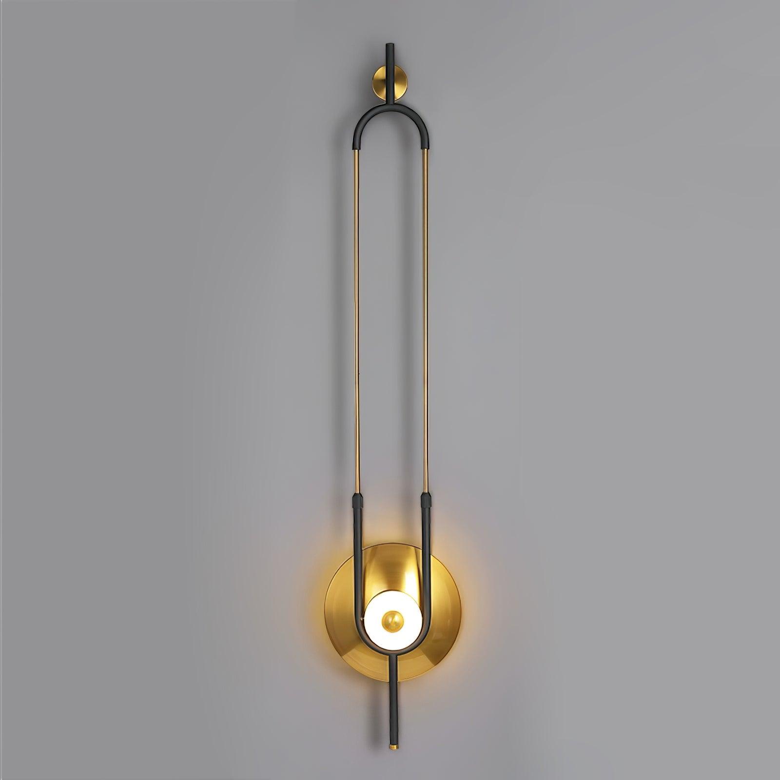 Ivory Modern Minimalist Ring Marble Wall Light-Neutral Decor
