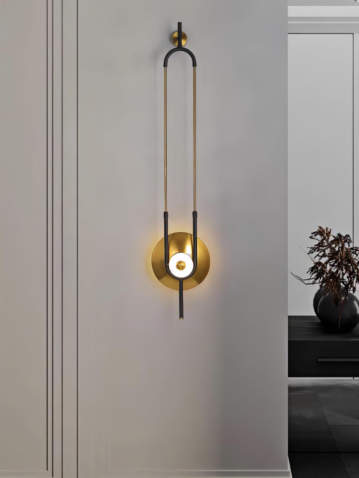Ivory Modern Minimalist Ring Marble Wall Light-Neutral Decor
