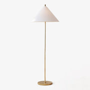 Urath Minimalist Brass Floor Lamp-Neutral Decor