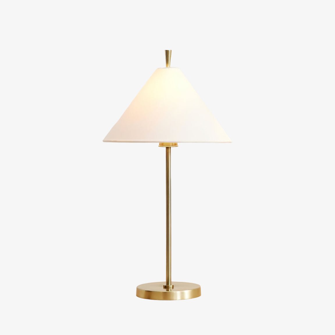Liora Elegant Cone Table Lamp-Neutral Decor