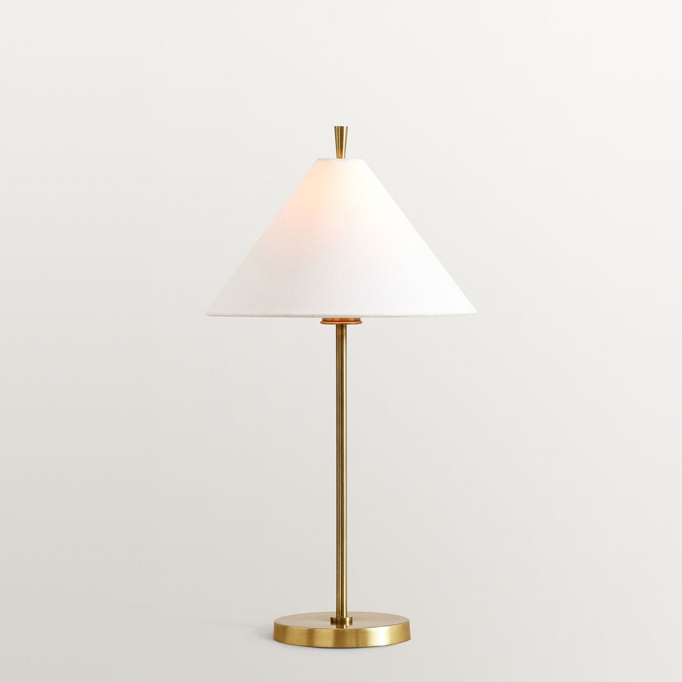 Liora Elegant Cone Table Lamp-Neutral Decor
