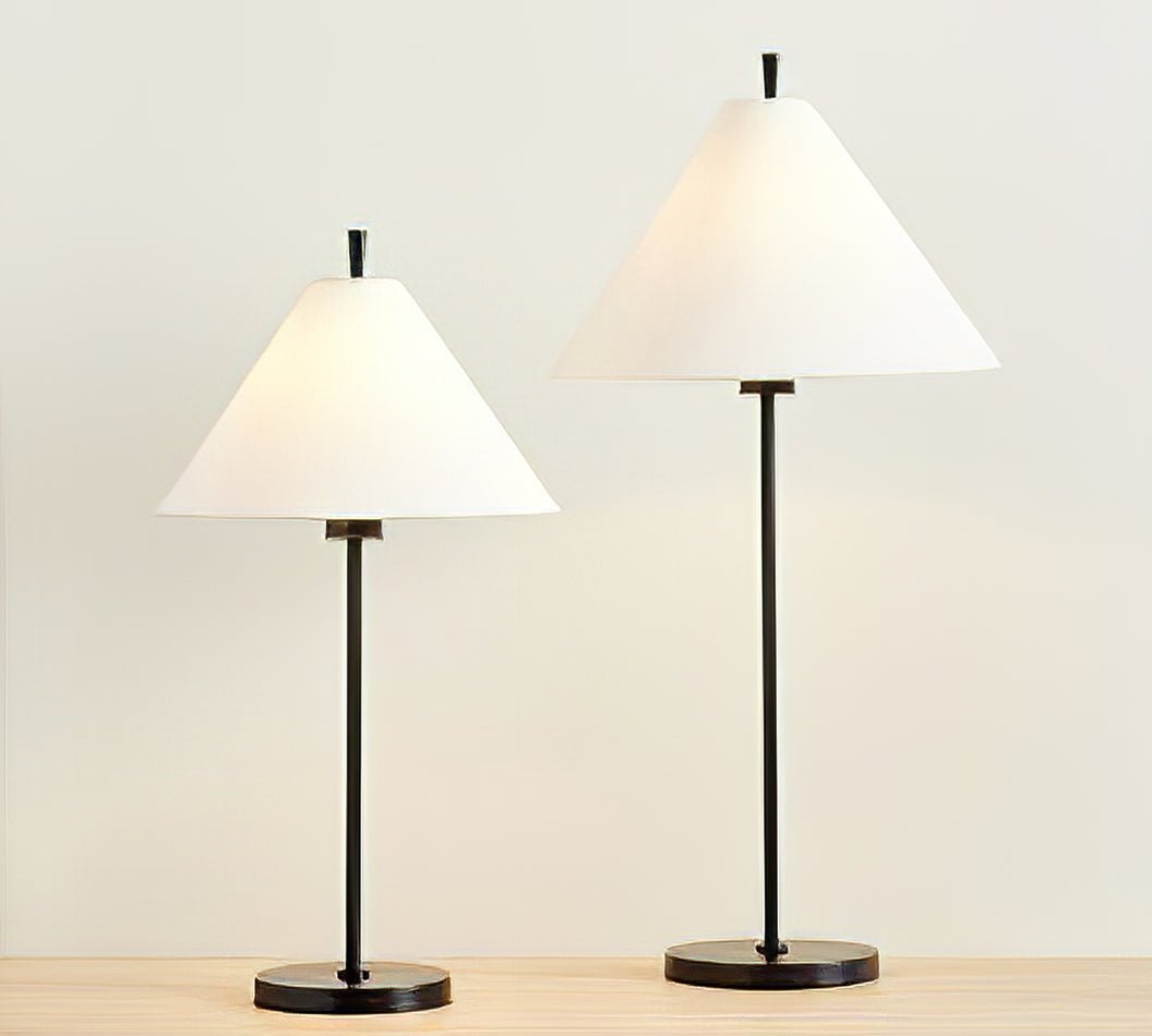 Liora Elegant Cone Table Lamp-Neutral Decor