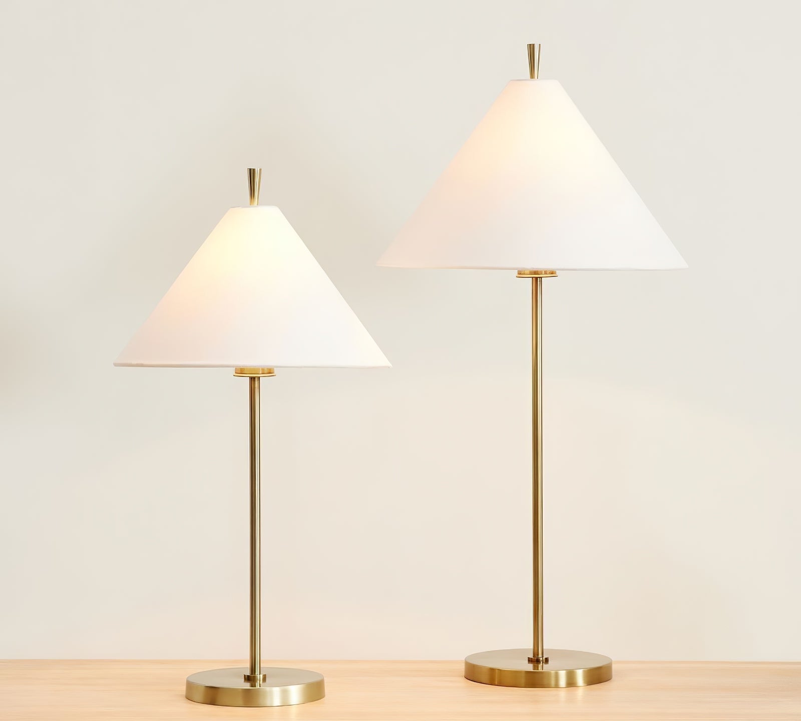 Liora Elegant Cone Table Lamp-Neutral Decor