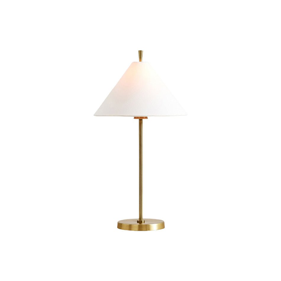 Liora Elegant Cone Table Lamp-Neutral Decor