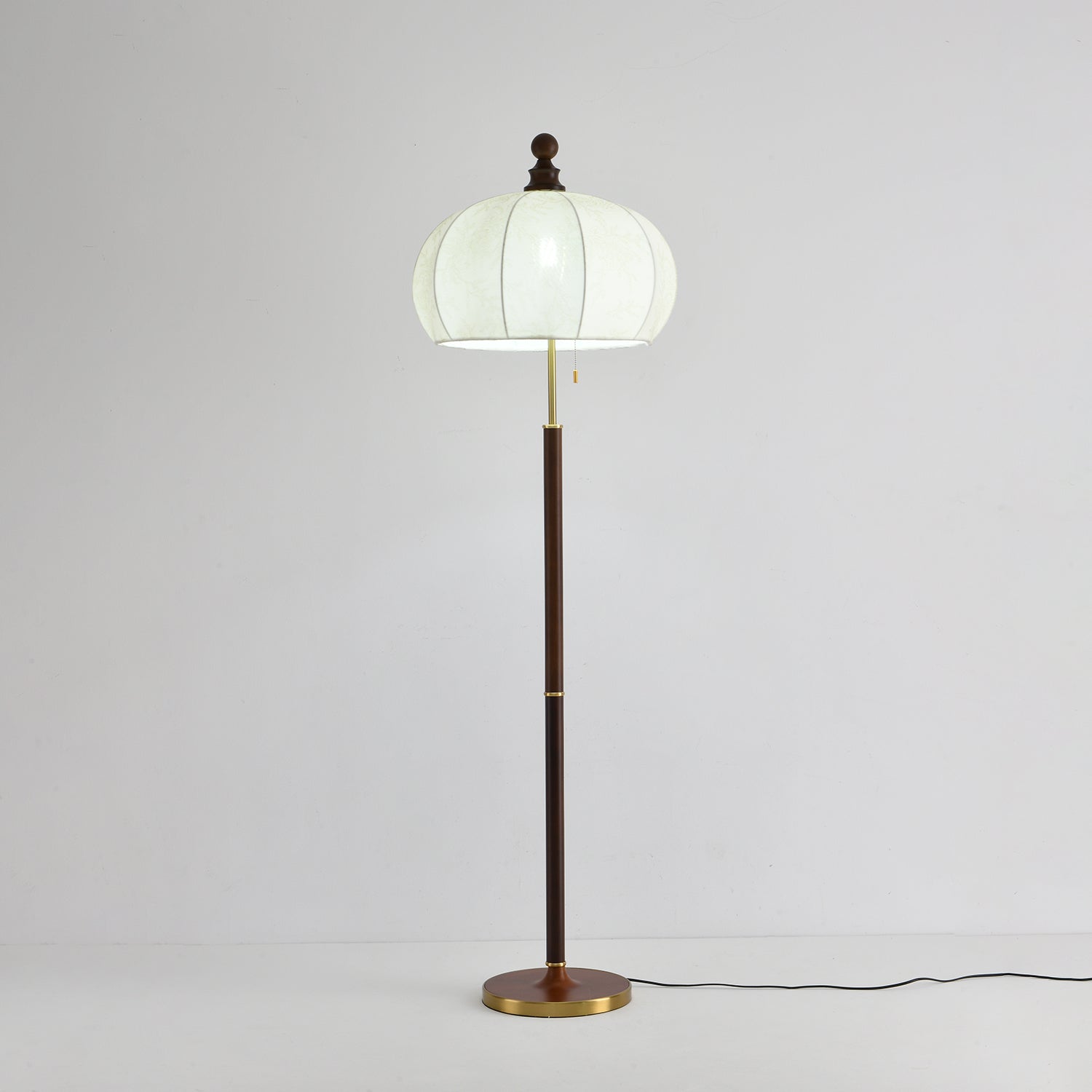 Maya Vintage Floor Lamp-Neutral Decor