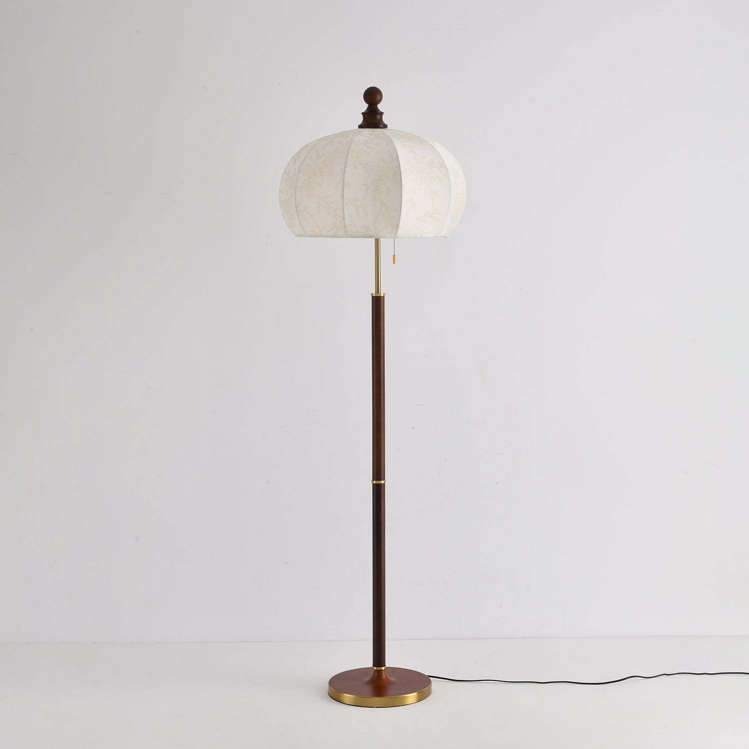 Maya Vintage Floor Lamp-Neutral Decor