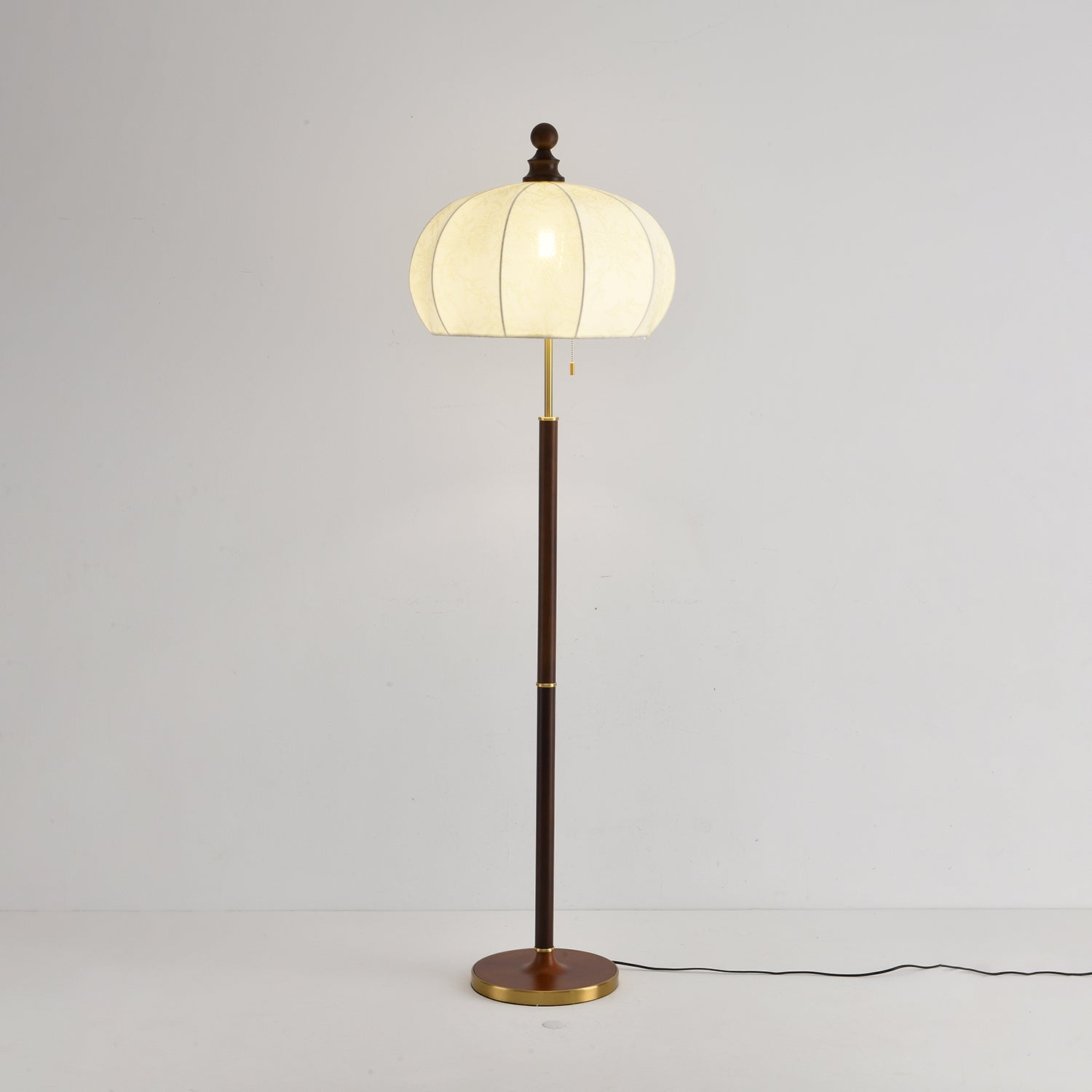 Maya Vintage Floor Lamp-Neutral Decor