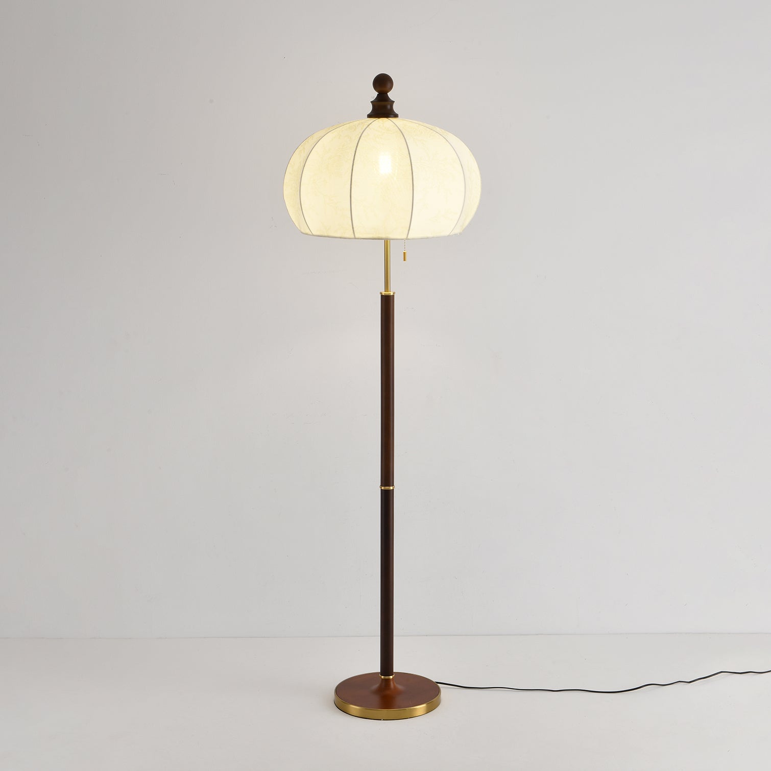 Maya Vintage Floor Lamp-Neutral Decor