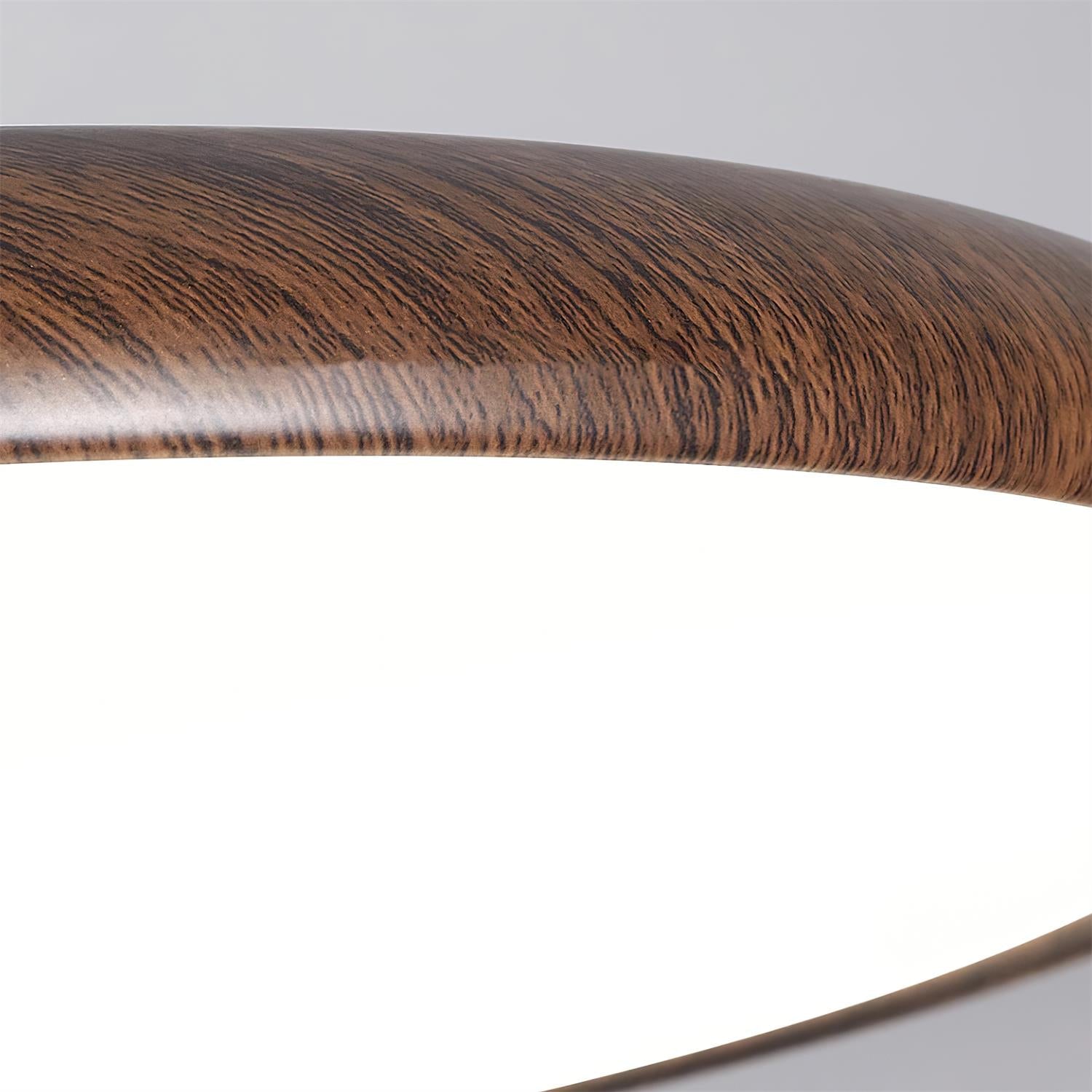 Aira Oval Semi-Flush Ceiling Light-Neutral Decor