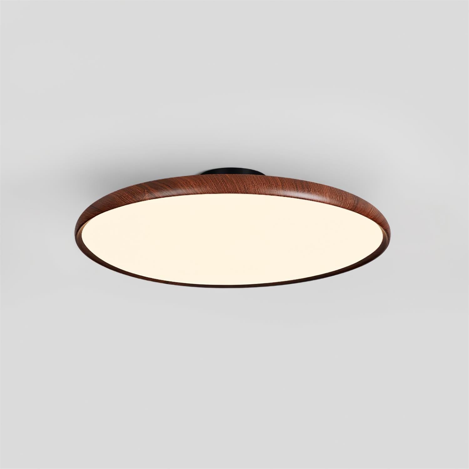 Aira Oval Semi-Flush Ceiling Light-Neutral Decor