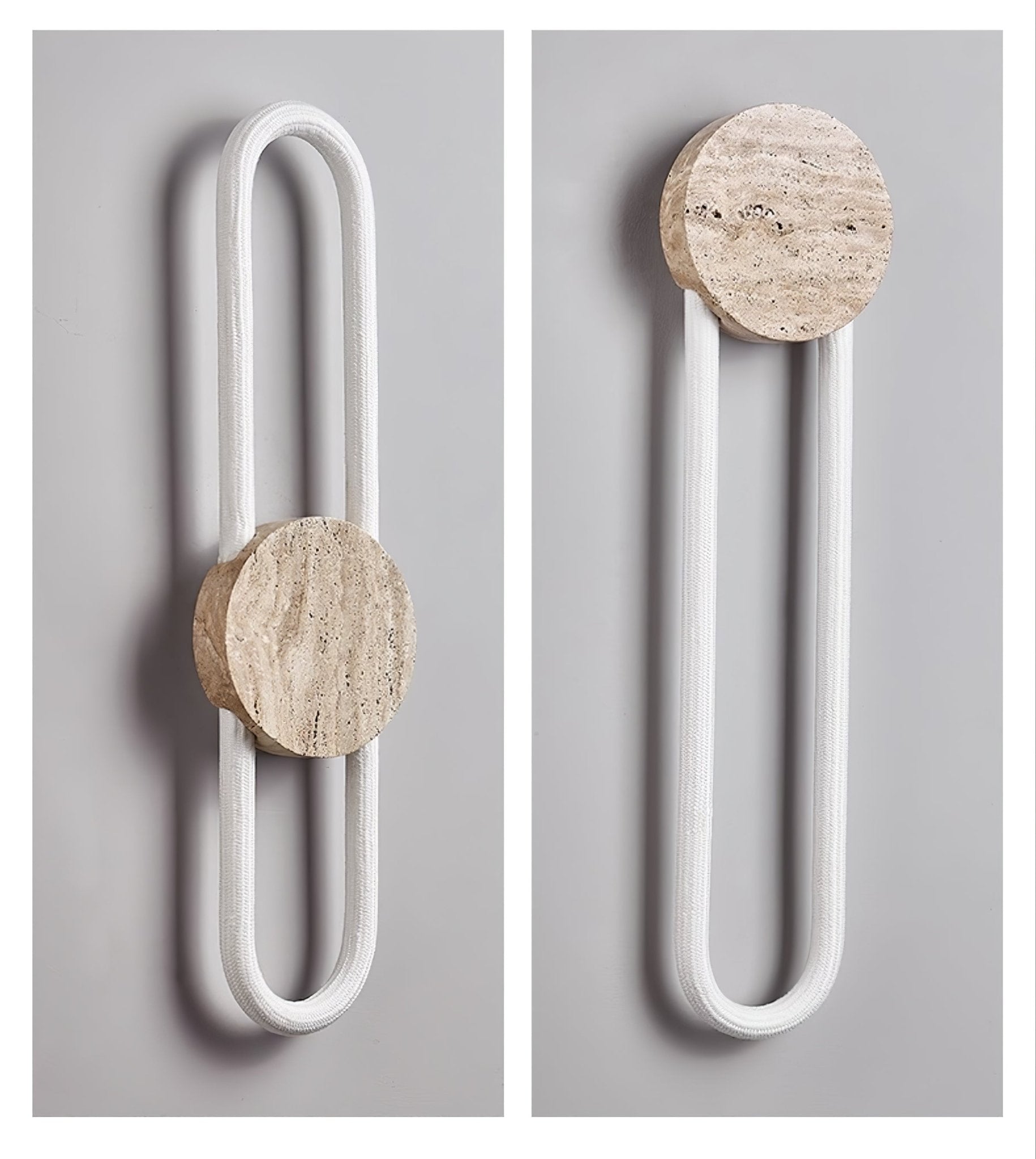 Mysolel Travertine Wall Light-Neutral Decor