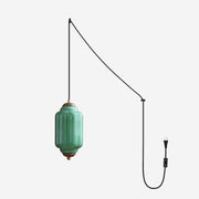 Verena Glass Plug In Pendant Light