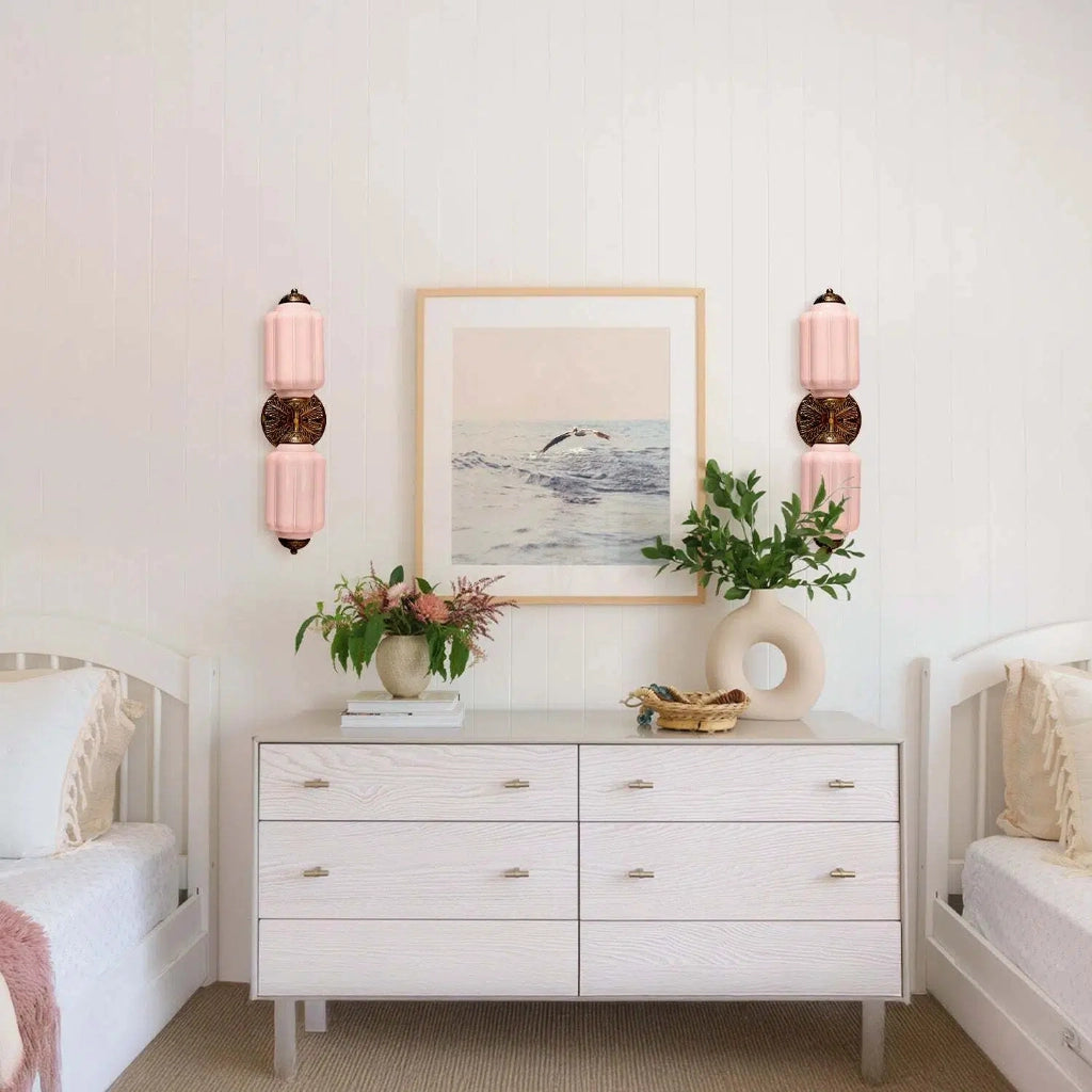 Eloise Sconce used as a stylish bedside reading light.