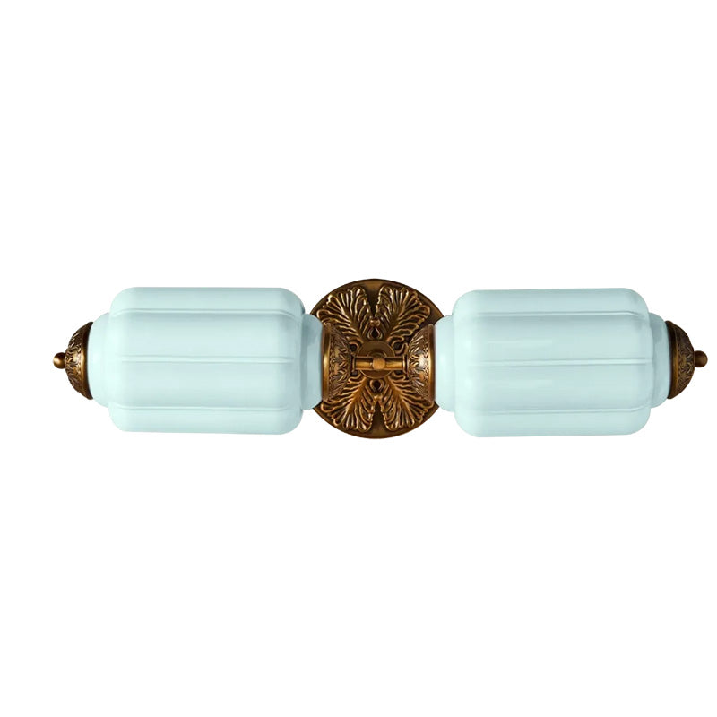 The Eloise Sconce in white finish in a minimalist interior.