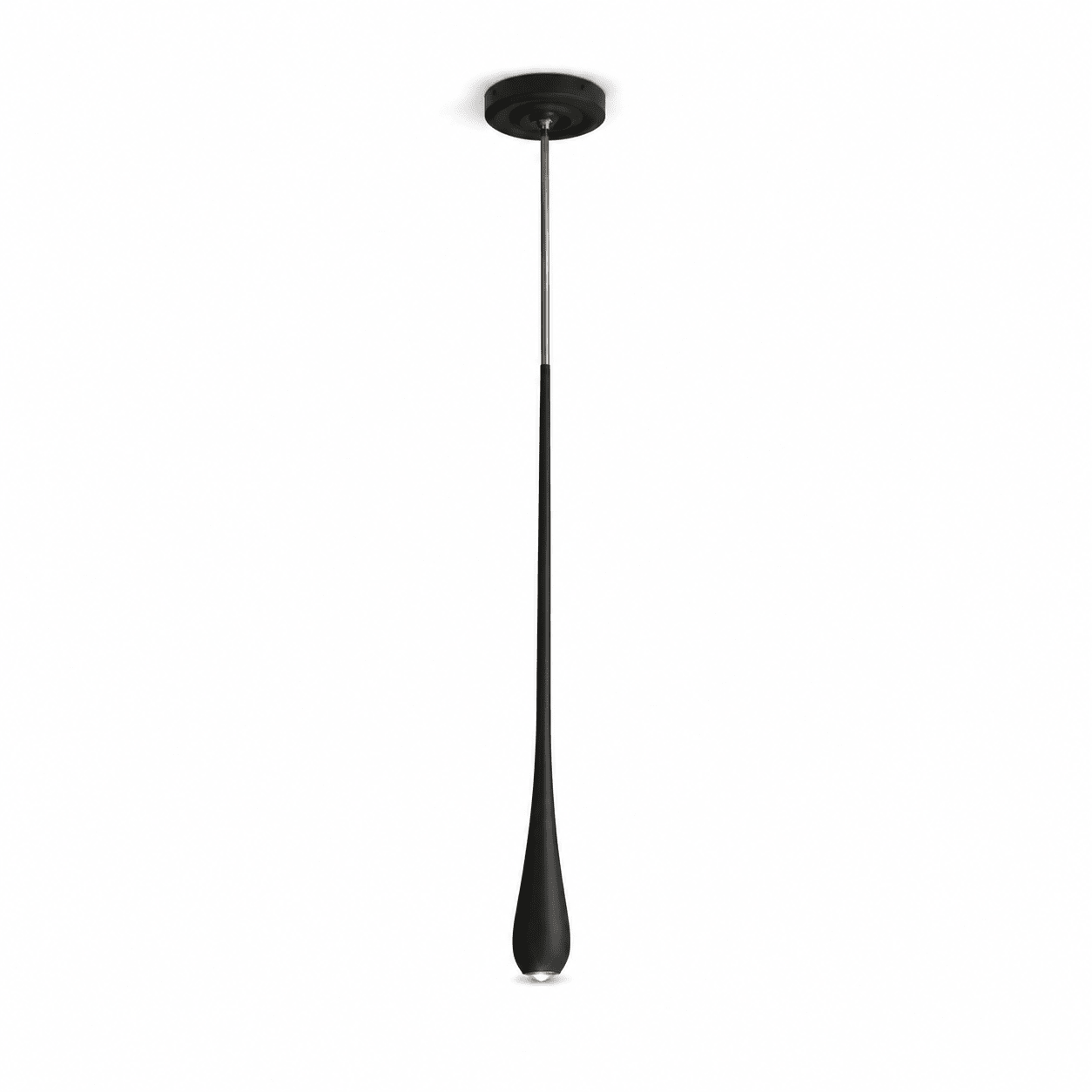 Elongated Teardrop Pendant Light-Neutral Decor