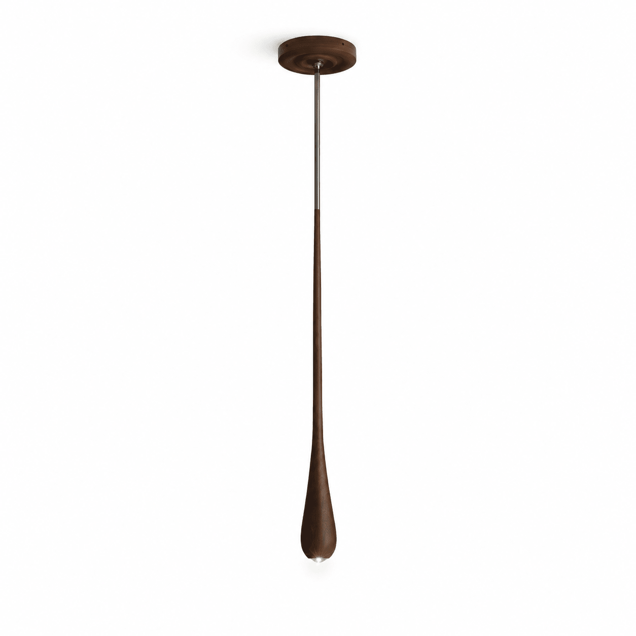 Elongated Teardrop Pendant Light-Neutral Decor