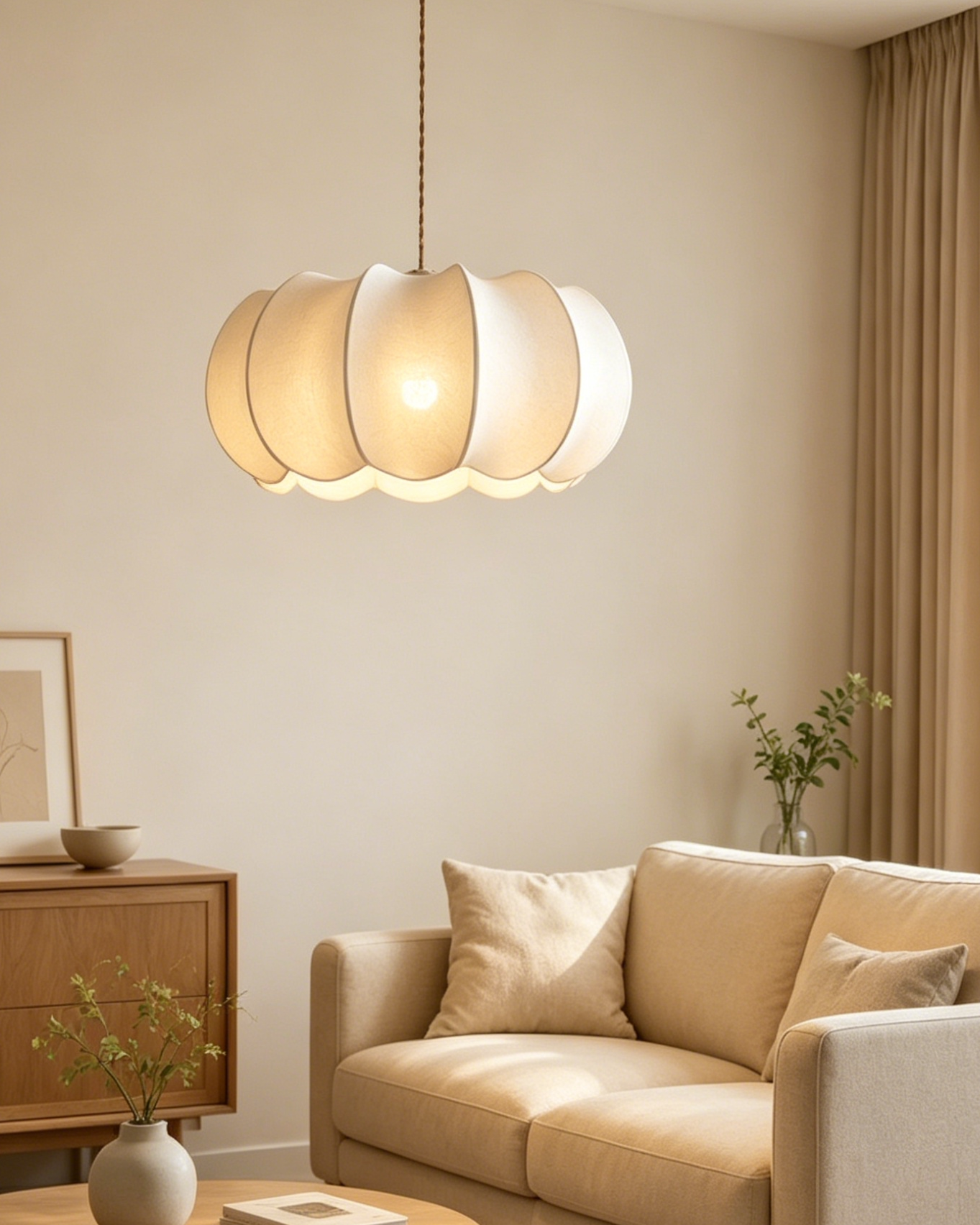 Cordelia Petal Pendant Light