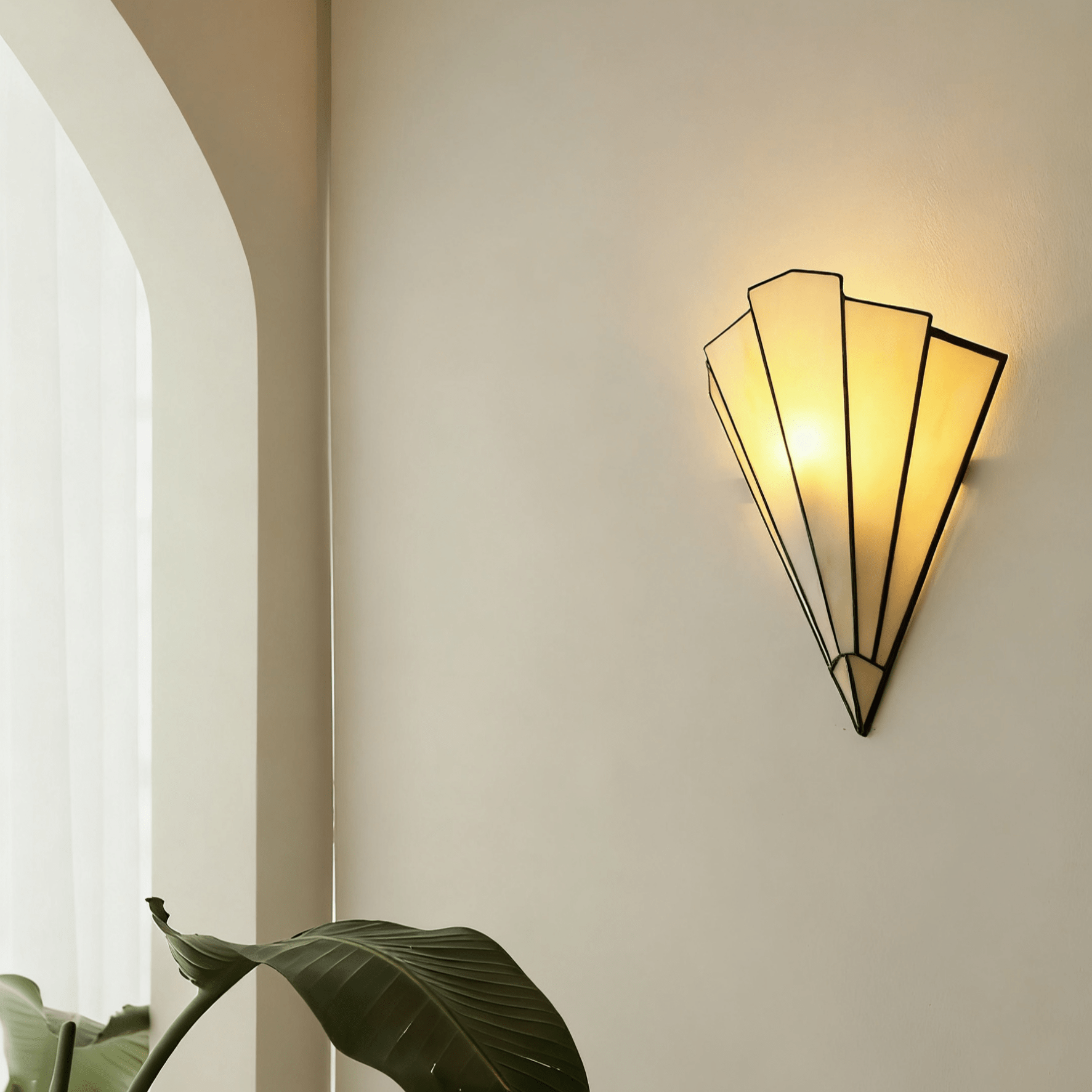 Lila Deco Sconce-Neutral Decor