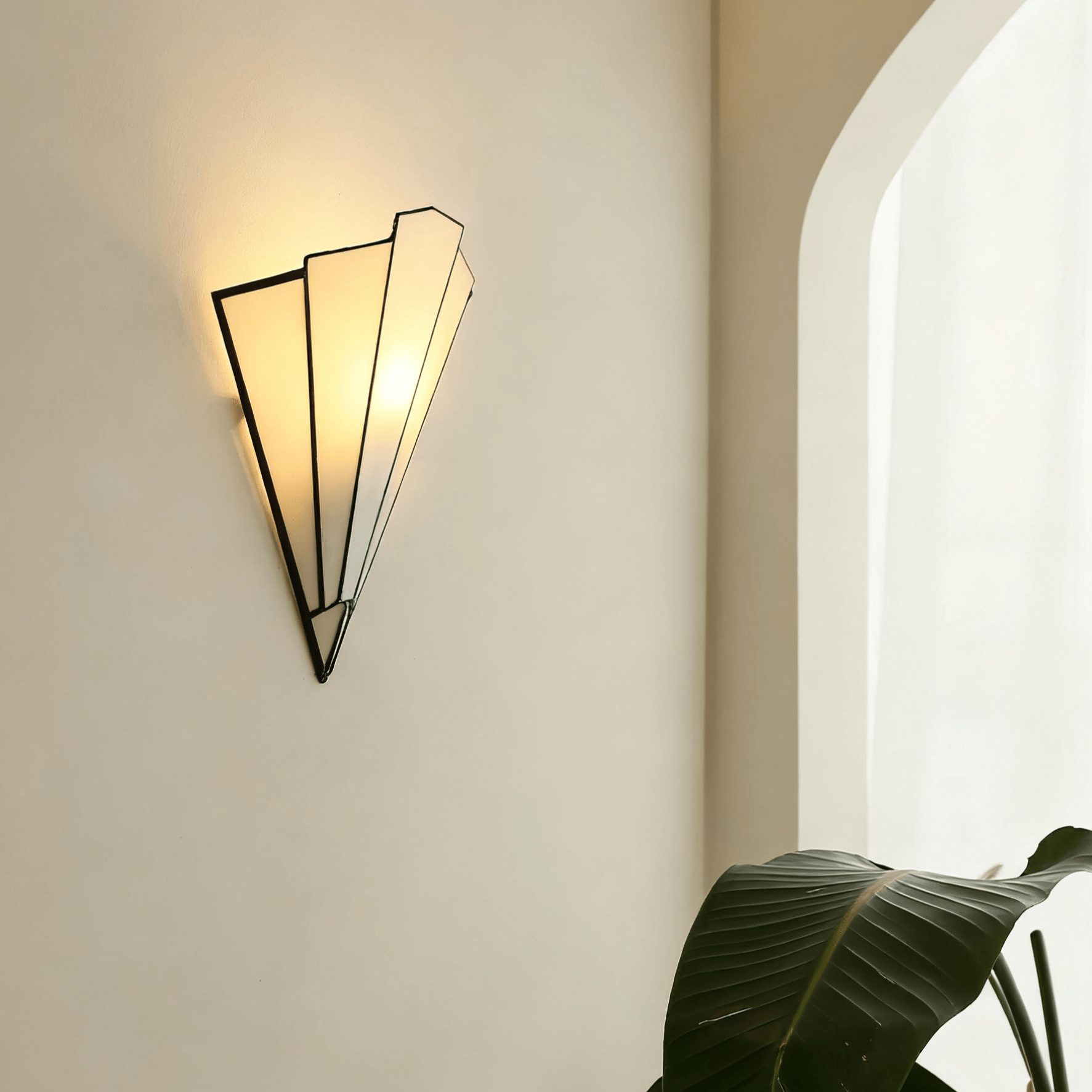 Lila Deco Sconce-Neutral Decor